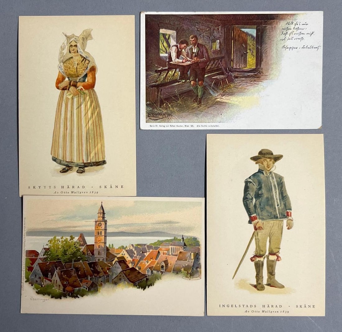 Postcards- 45 Swedish and Fine Art: In-House Shipping Option: If you would like to use our in-house shipping service, please select “Arrange My Own Shipping” when paying your invoice. After payment, our in-house shipping team