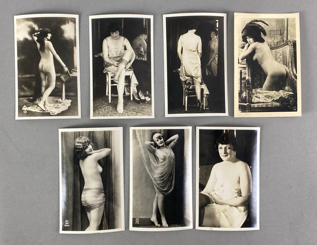 Postcards - 7 Nude Women: In-House Shipping Option: If you would like to use our in-house shipping service, please select “Arrange My Own Shipping” when paying your invoice. After payment, our in-house shipping team wi