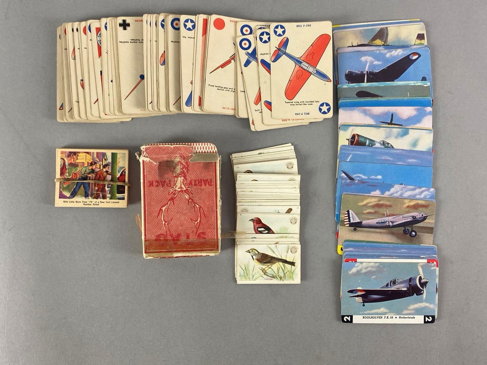 Group of Vintage Playing/Trading Cards: In-House Shipping Option: If you would like to use our in-house shipping service, please select “Arrange My Own Shipping” when paying your invoice. After payment, our in-house shipping team