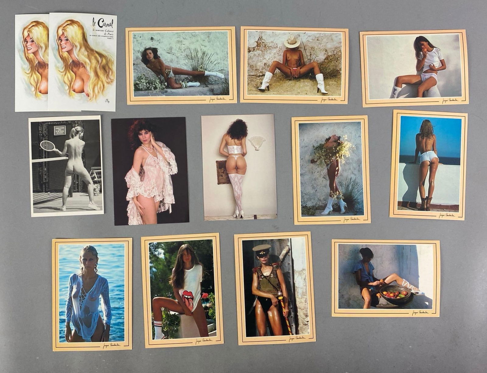 Postcards - 14 Risque/Nude - 2