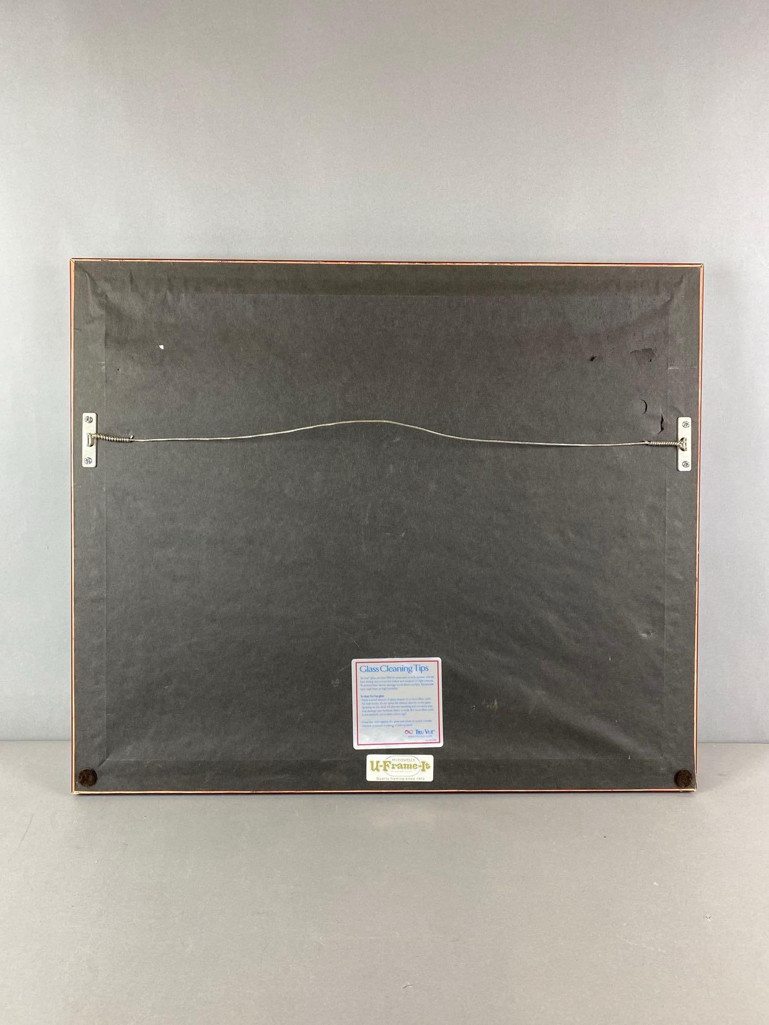 1869 Antique Needlework Sampler - 2