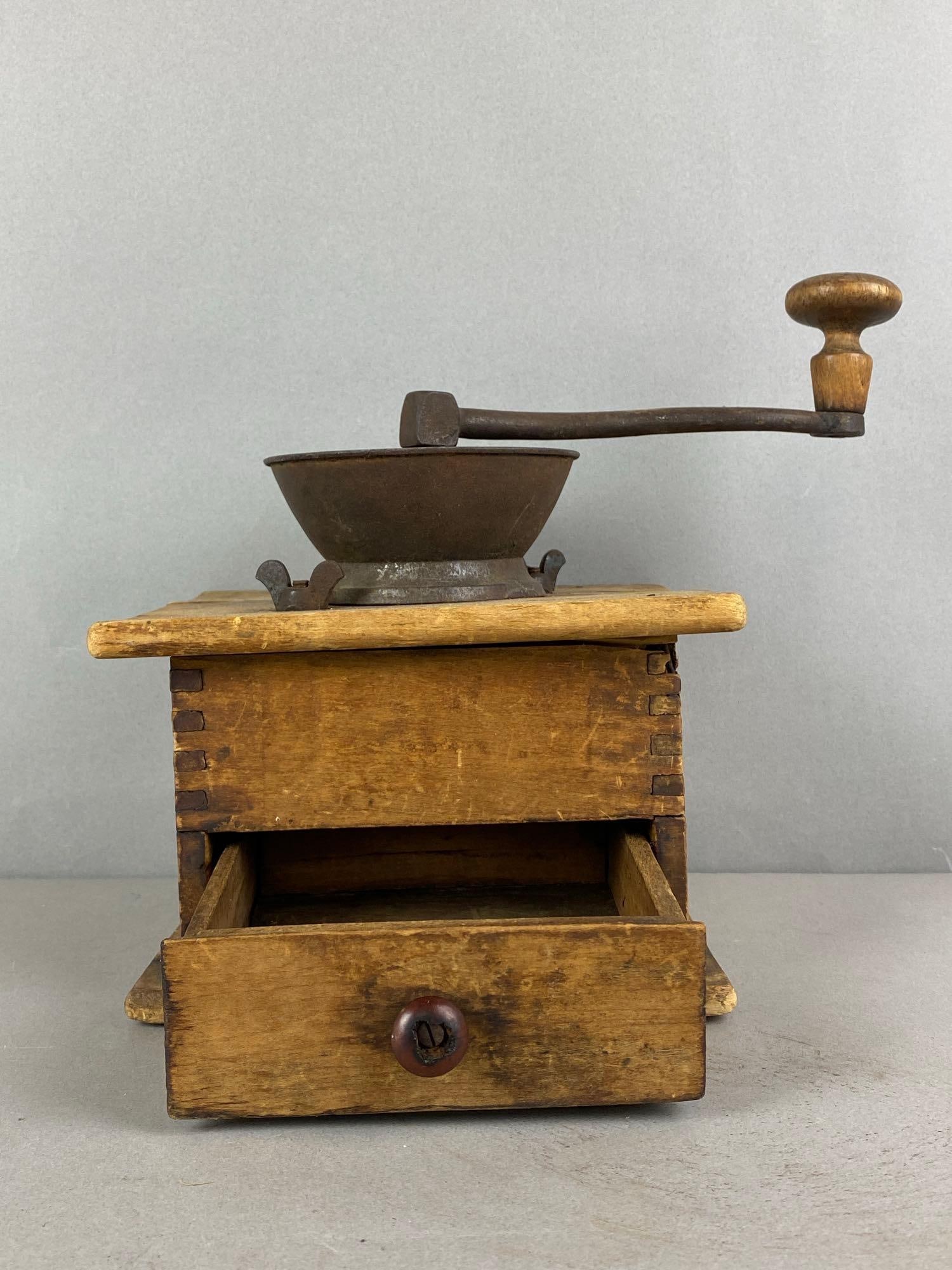 Antique Coffee Grinder - 3