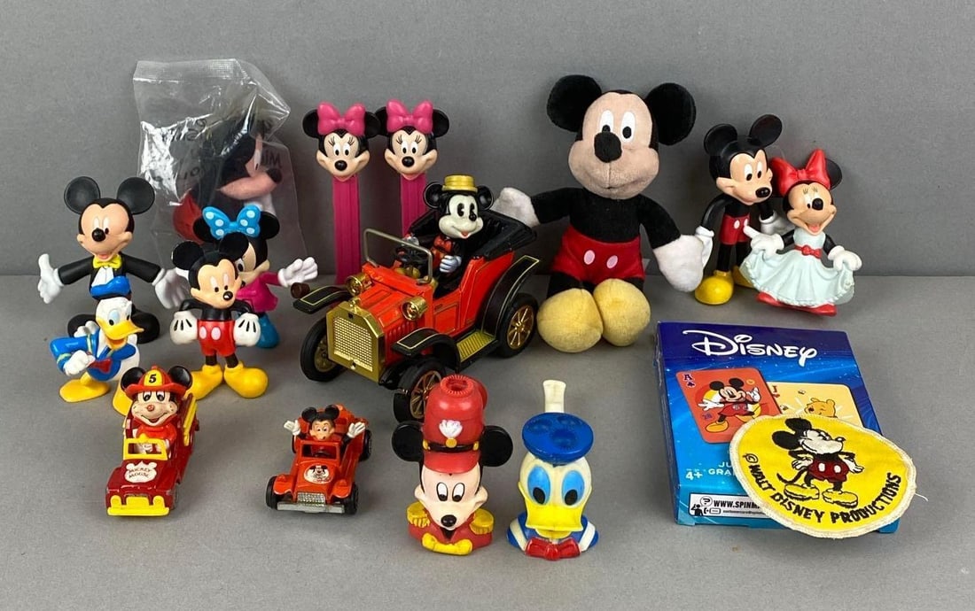 Group of Assorted Disney Mickey Mouse Toys and More (1 of 3)