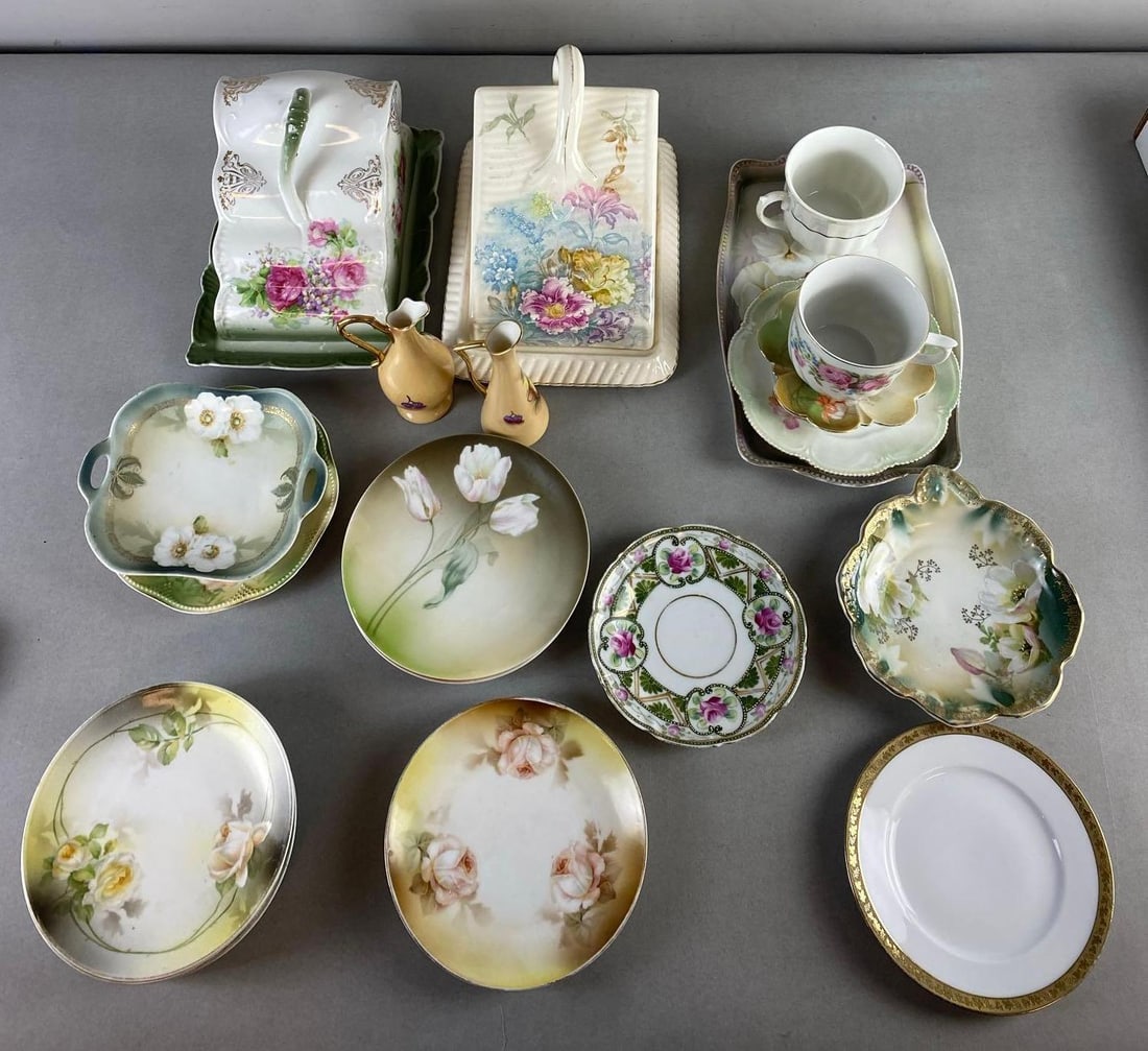 Group of Assorted Limoges Porcelain Plates and More (1 of 4)