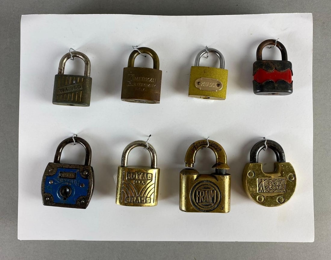 Group of Assorted Padlocks Display (1 of 3)