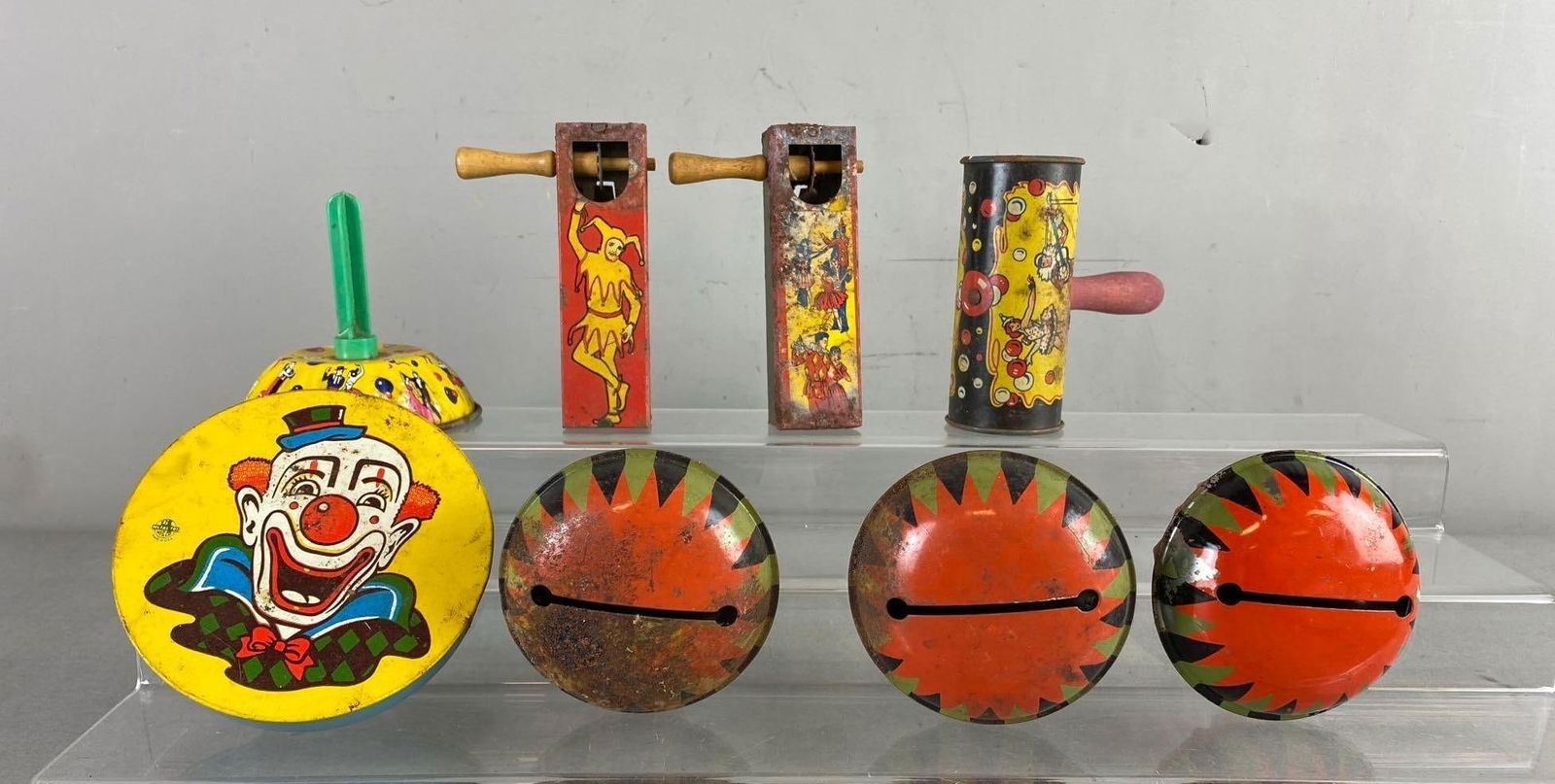 Group of Vintage Noise Makers: In-House Shipping Option: If you would like to use our in-house shipping service, please select “Arrange My Own Shipping” when paying your invoice. After payment, our in-house shipping team wi