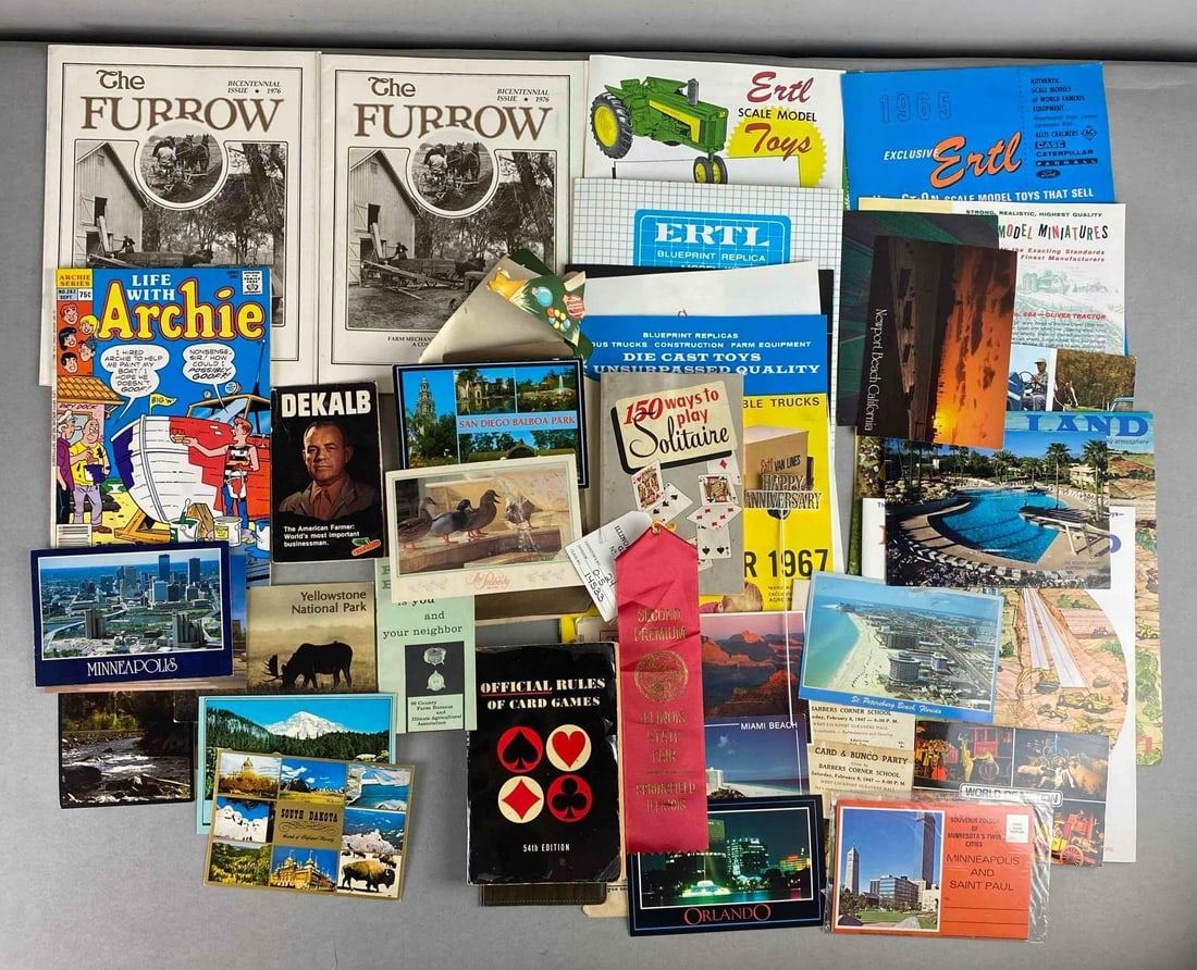 Group of Vintage Ephemera: In-House Shipping Option: If you would like to use our in-house shipping service, please select “Arrange My Own Shipping” when paying your invoice. After payment, our in-house shipping tea