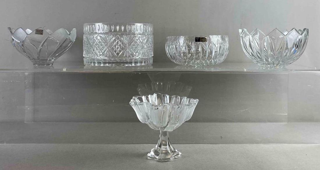 Group of Mikasa Hand Cut Lead Crystal Glassware and More: In-House Shipping Option: If you would like to use our in-house shipping service, please select “Arrange My Own Shipping” when paying your invoice. After payment, our in-house shipping team wi