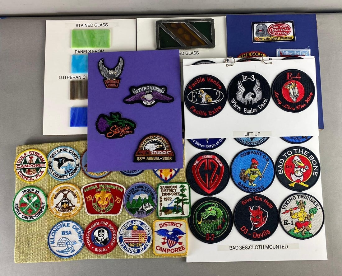 Group of Assorted Patches and More: In-House Shipping Option: If you would like to use our in-house shipping service, please select “Arrange My Own Shipping” when paying your invoice. After payment, our in-house shipping team wi