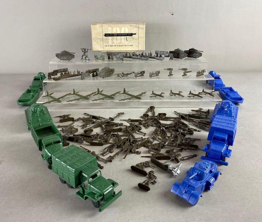 Vintage Lucky Products 100 Pc. Toy Soldier Set and More: In-House Shipping Option: If you would like to use our in-house shipping service, please select “Arrange My Own Shipping” when paying your invoice. After payment, our in-house shipping team wi