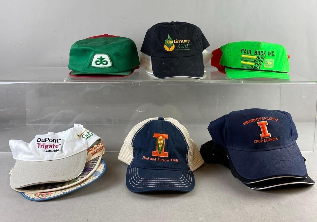 Group of Assorted Agricultural Baseball Caps and More (1 of 2)