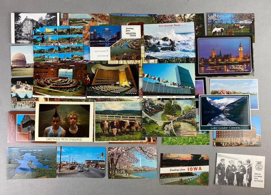 Big Group of Vintage Postcards: In-House Shipping Option: If you would like to use our in-house shipping service, please select “Arrange My Own Shipping” when paying your invoice. After payment, our in-house shipping team wi