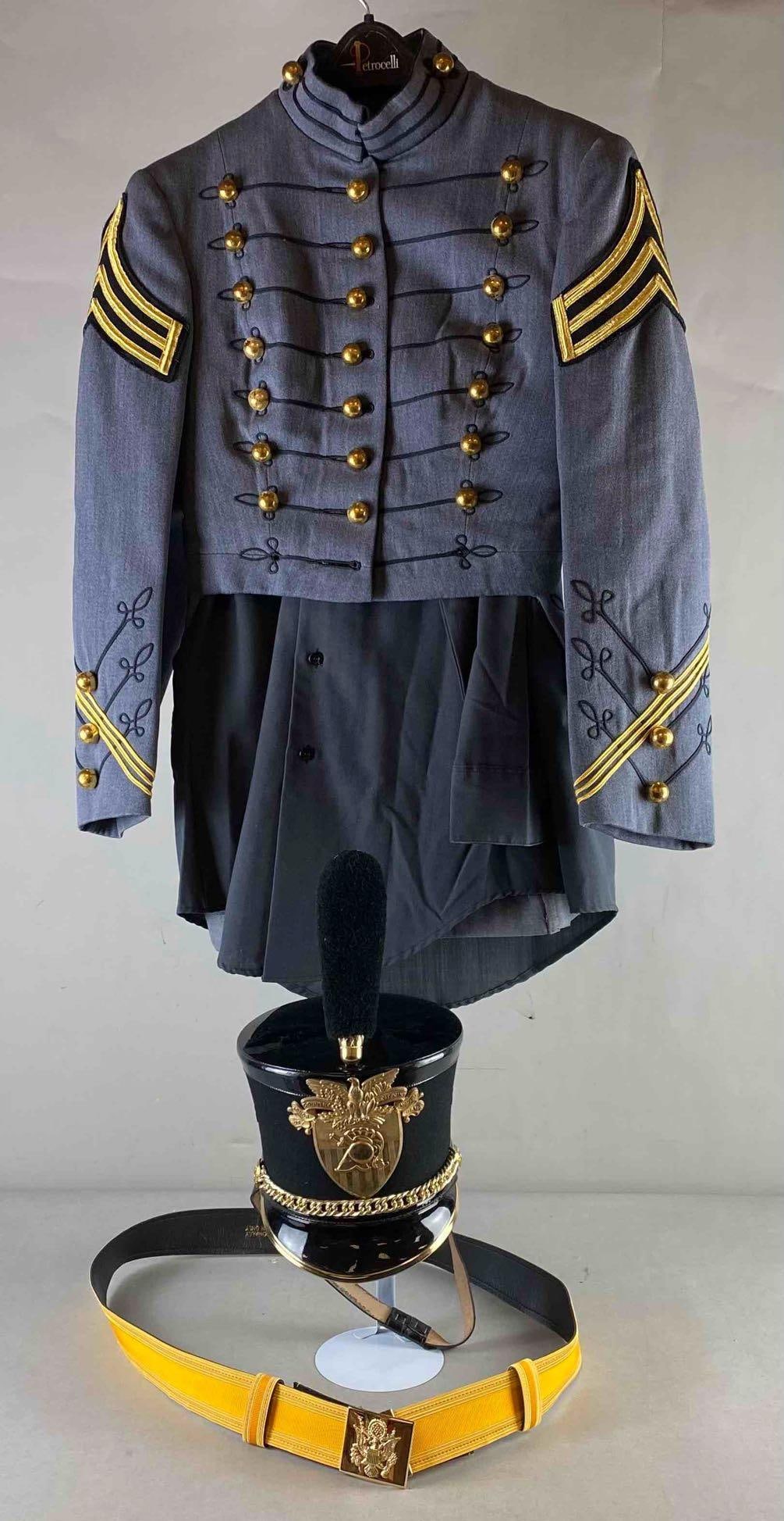 Vintage United States Military Academy Cadet Full Dress Uniform and Hat (1 of 10)