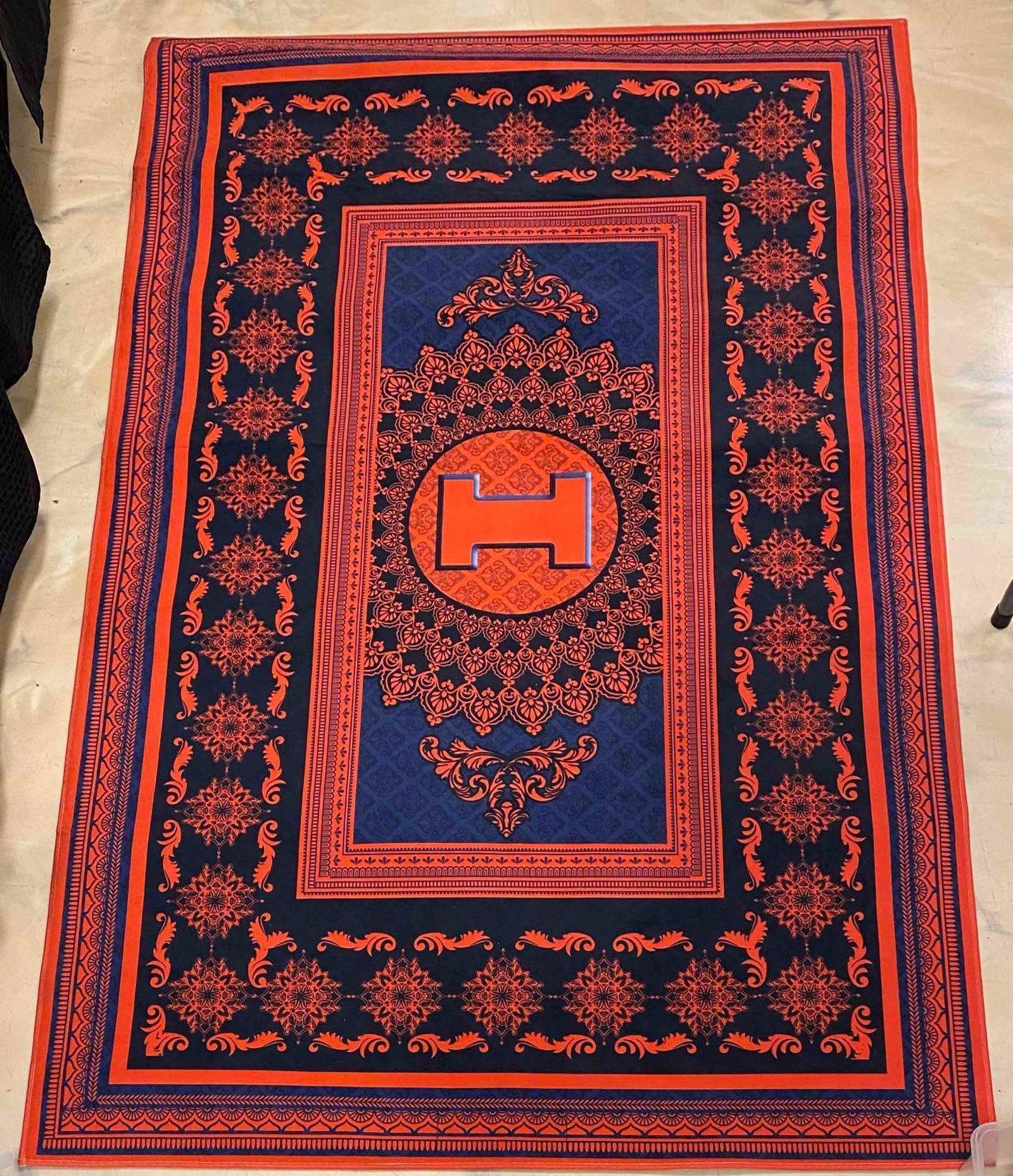 University of Illinois Large Bathroom Rug (1 of 1)