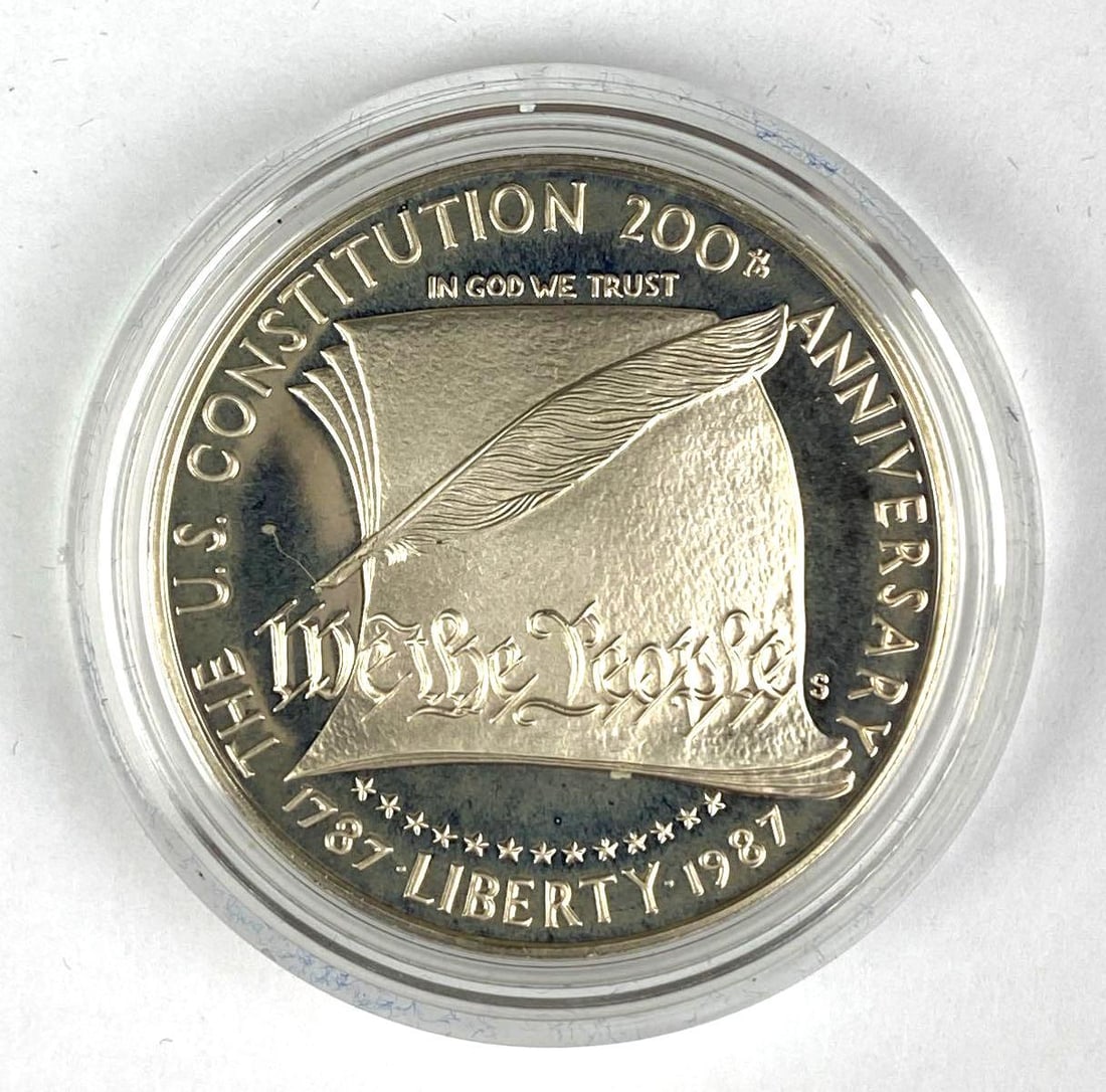 1987 US $1 Mint US Constitution Silver Round: In-House Shipping Option: If you would like to use our in-house shipping service, please select “Arrange My Own Shipping” when paying your invoice. After payment, our in-house shipping team wi