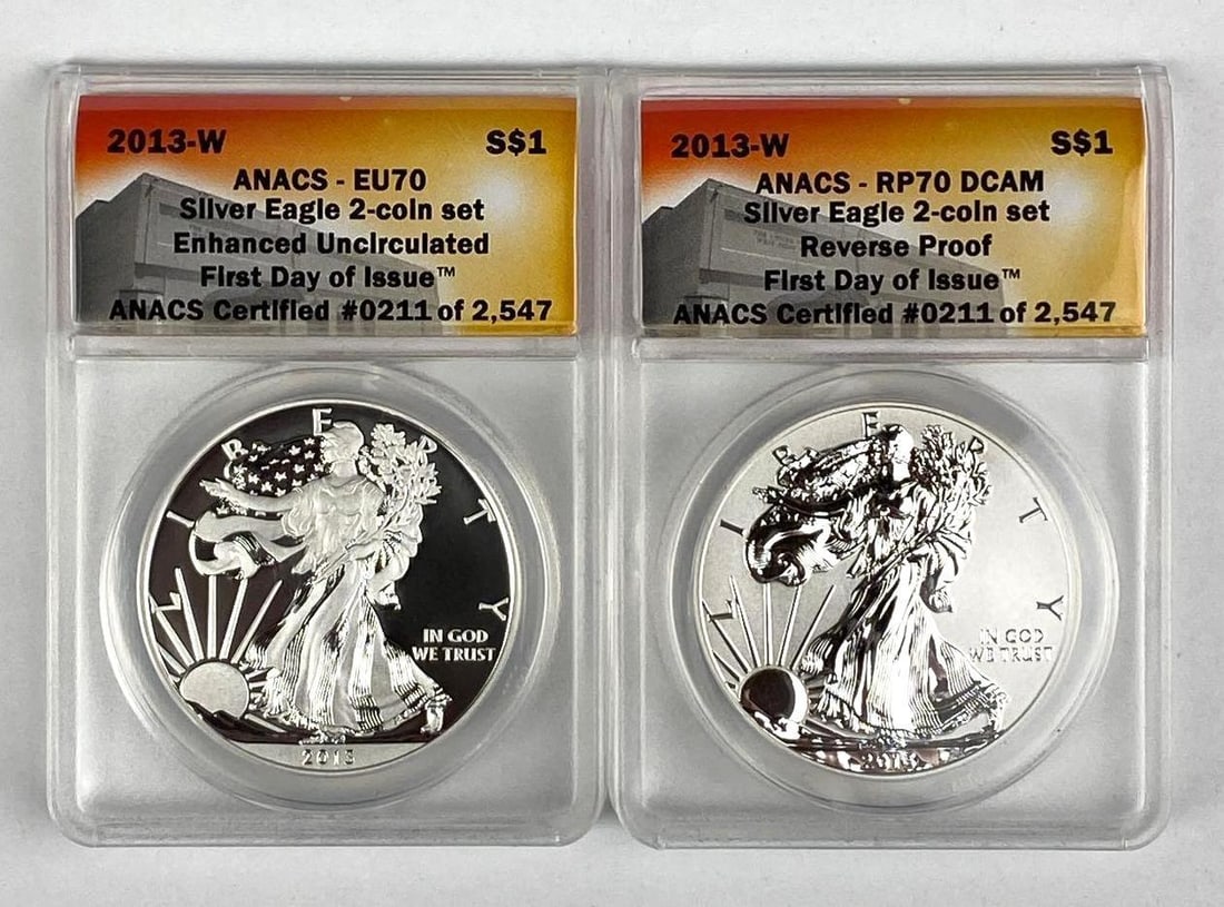 2013 W US Mint American Silver Eagle West Point Two Coin Set: In-House Shipping Option: If you would like to use our in-house shipping service, please select “Arrange My Own Shipping” when paying your invoice. After payment, our in-house shipping team wi