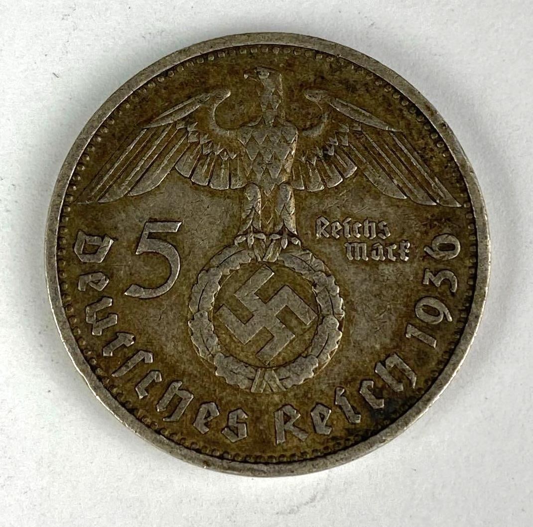 1936 WW2 German Paul von Hindenburg 5 Reichsmark Silver Coin: In-House Shipping Option: If you would like to use our in-house shipping service, please select “Arrange My Own Shipping” when paying your invoice. After payment, our in-house shipping team wi