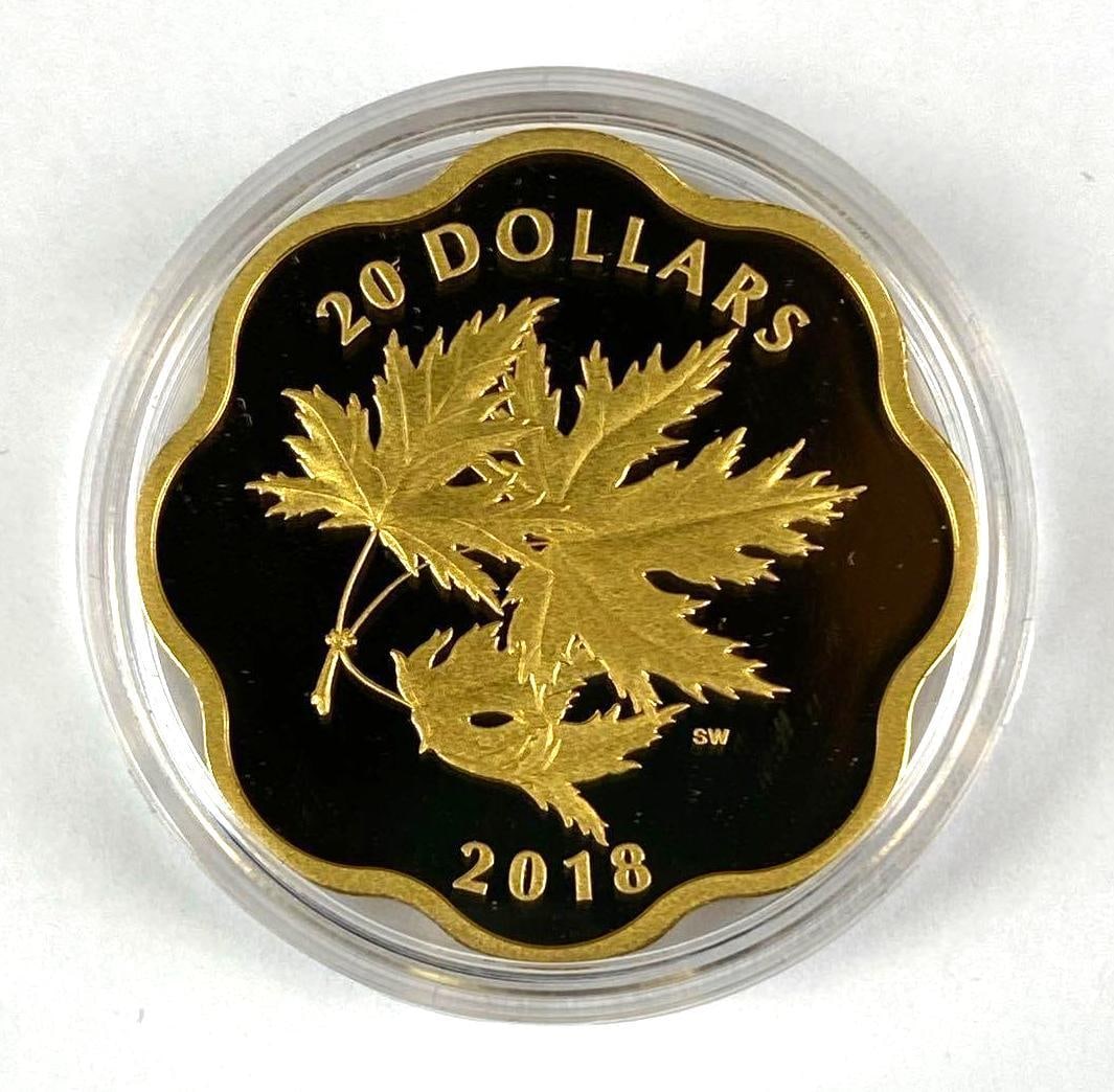 2018 Royal Canadian Mint $20 Iconic Maple Leaves 26.51 Grams 99.99 Fine Silver Proof Coin: In-House Shipping Option: If you would like to use our in-house shipping service, please select “Arrange My Own Shipping” when paying your invoice. After payment, our in-house shipping team wi