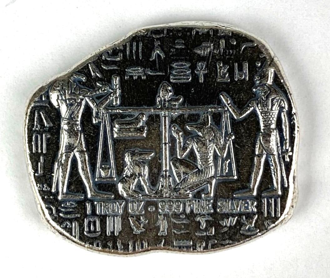 Monarch Precious Metals Egyptian Relic Series Anubis Jackal 1 oz .999 Fine Silver Ingot/ Bar: In-House Shipping Option: If you would like to use our in-house shipping service, please select “Arrange My Own Shipping” when paying your invoice. After payment, our in-house shipping team wi