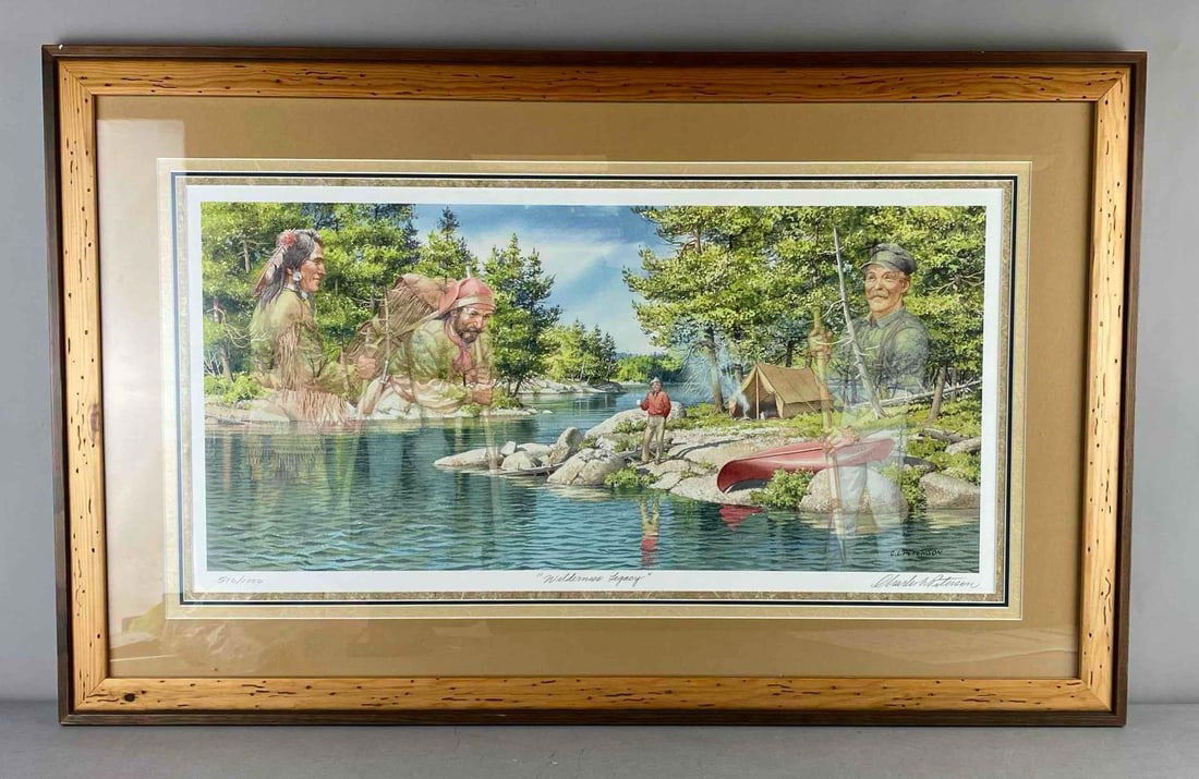 Vintage Wilderness Legacy Framed Print: In-House Shipping Option: If you would like to use our in-house shipping service, please select “Arrange My Own Shipping” when paying your invoice. After payment, our in-house shipping team wi