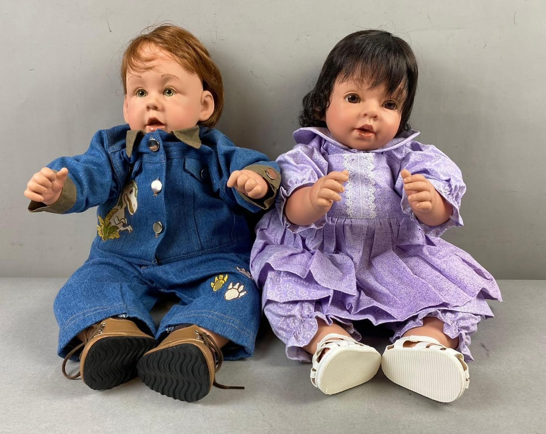 Group of 2 Vintage Pat Secrist Lifelike Child Dolls (1 of 7)