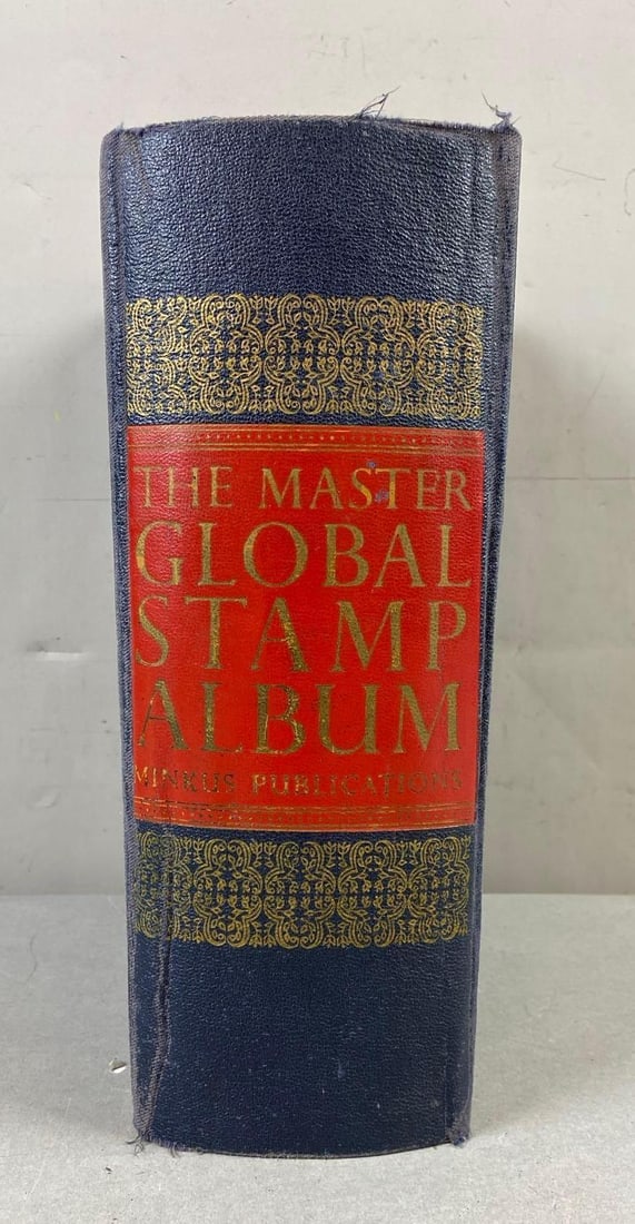 Vintage The Master Global Stamp Album: In-House Shipping Option: If you would like to use our in-house shipping service, please select “Arrange My Own Shipping” when paying your invoice. After payment, our in-house shipping team wi
