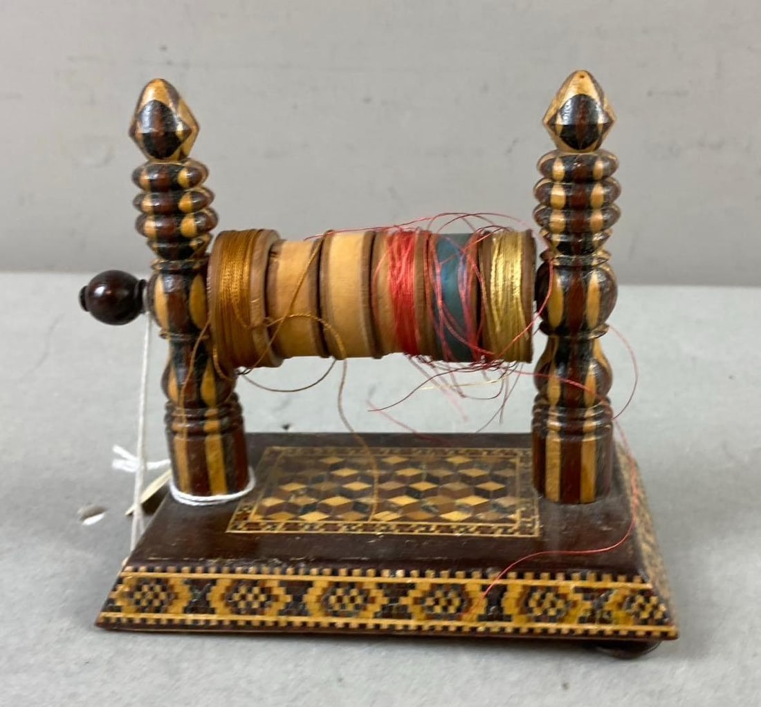 Vintage Tunbridge Thread Holder (1 of 3)