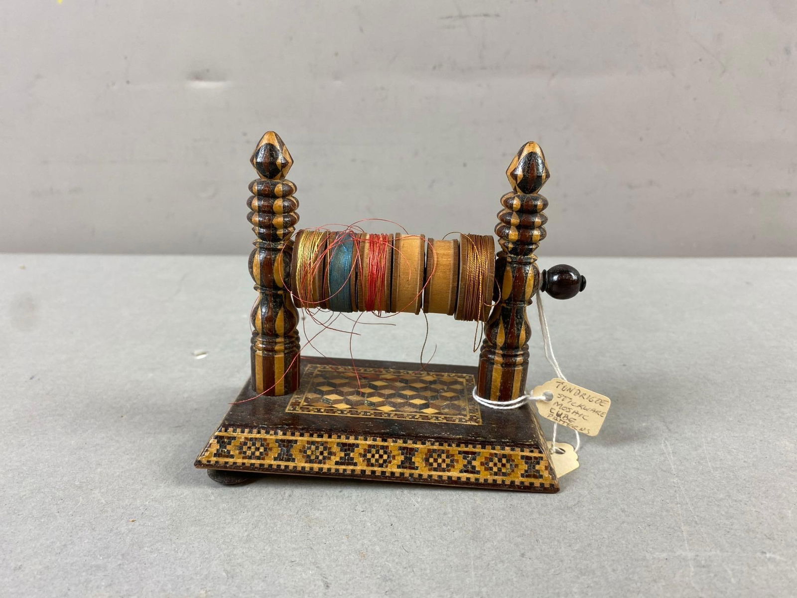 Vintage Tunbridge Thread Holder - 2