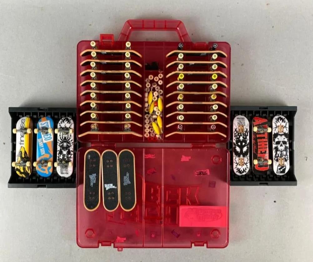 Group of Tech Decks and Carrying Case: In-House Shipping Option: If you would like to use our in-house shipping service, please select “Arrange My Own Shipping” when paying your invoice. After payment, our in-house shipping team wi