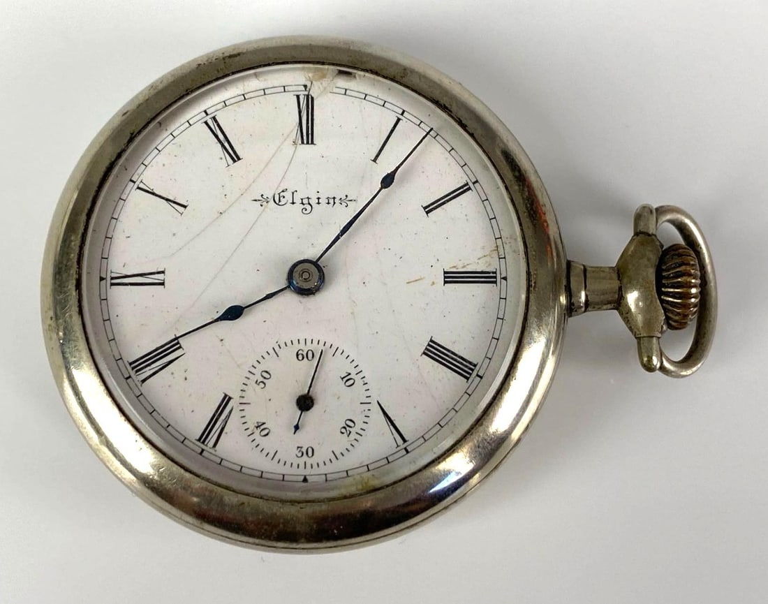Elgin National Watch Co. Open-Face Pocket Watch: In-House Shipping Option: If you would like to use our in-house shipping service, please select “Arrange My Own Shipping” when paying your invoice. After payment, our in-house shipping team wi