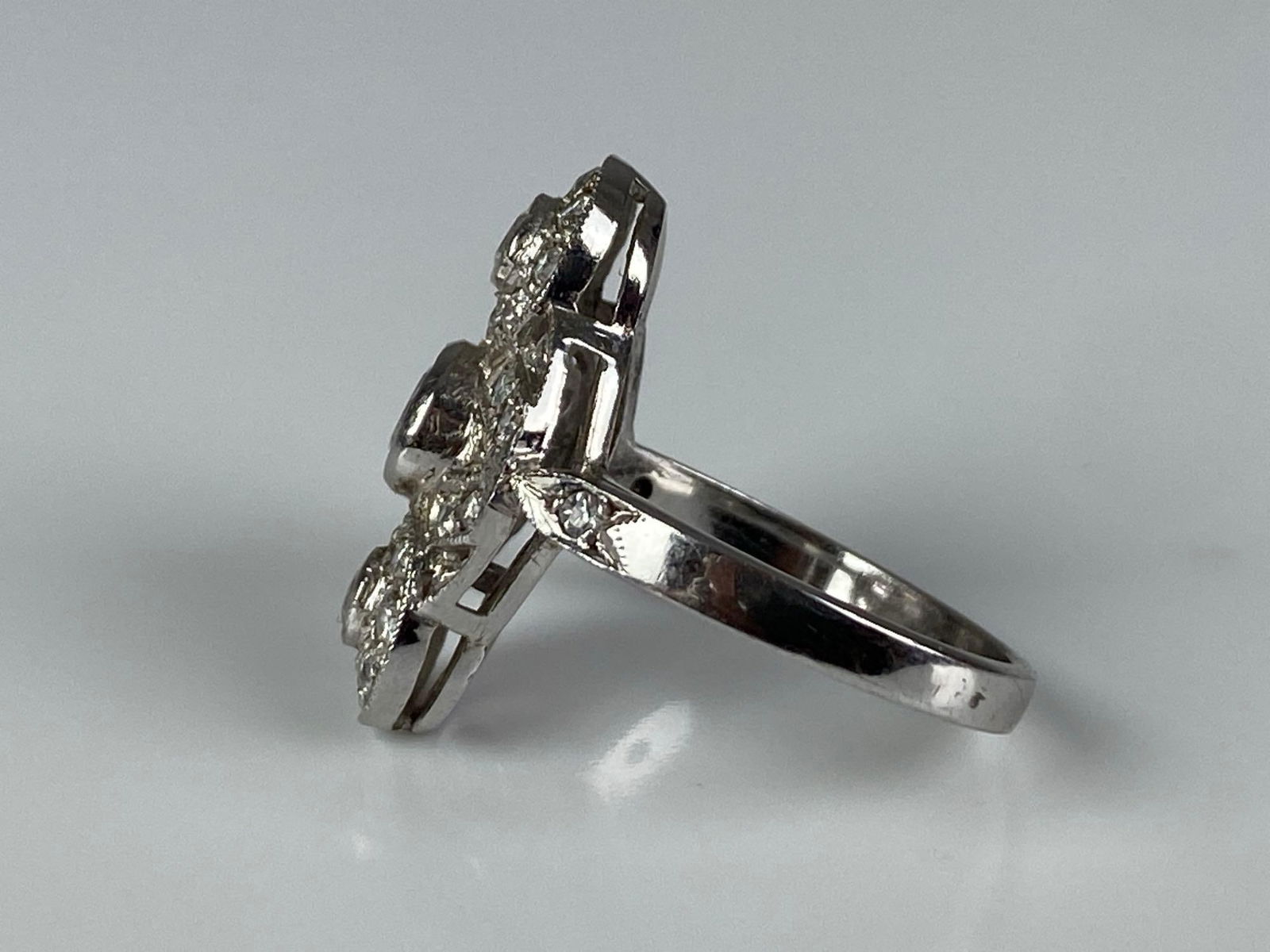 Sterling Silver CZ Ring - 2