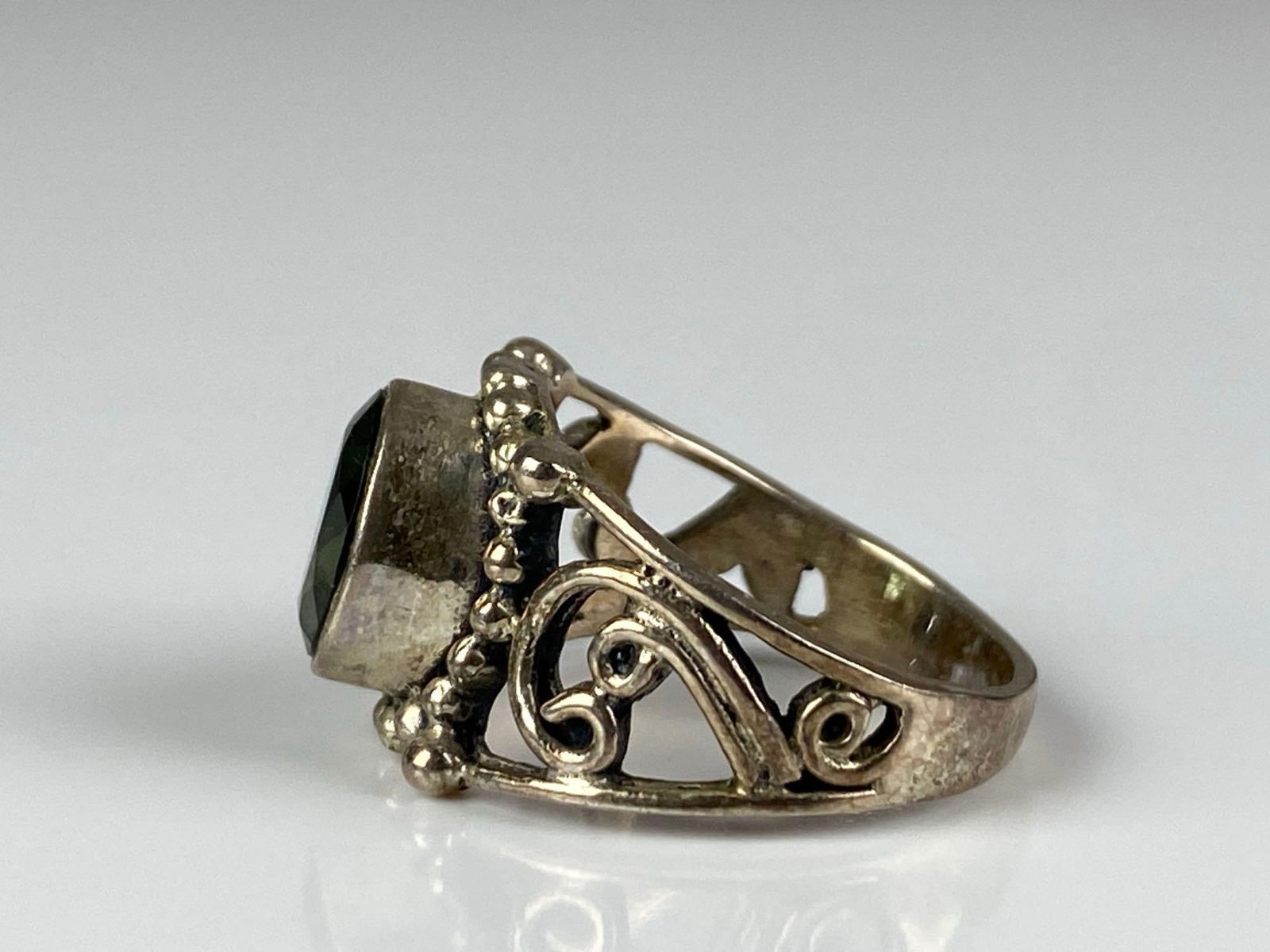 Sterling Silver CZ Ring - 2