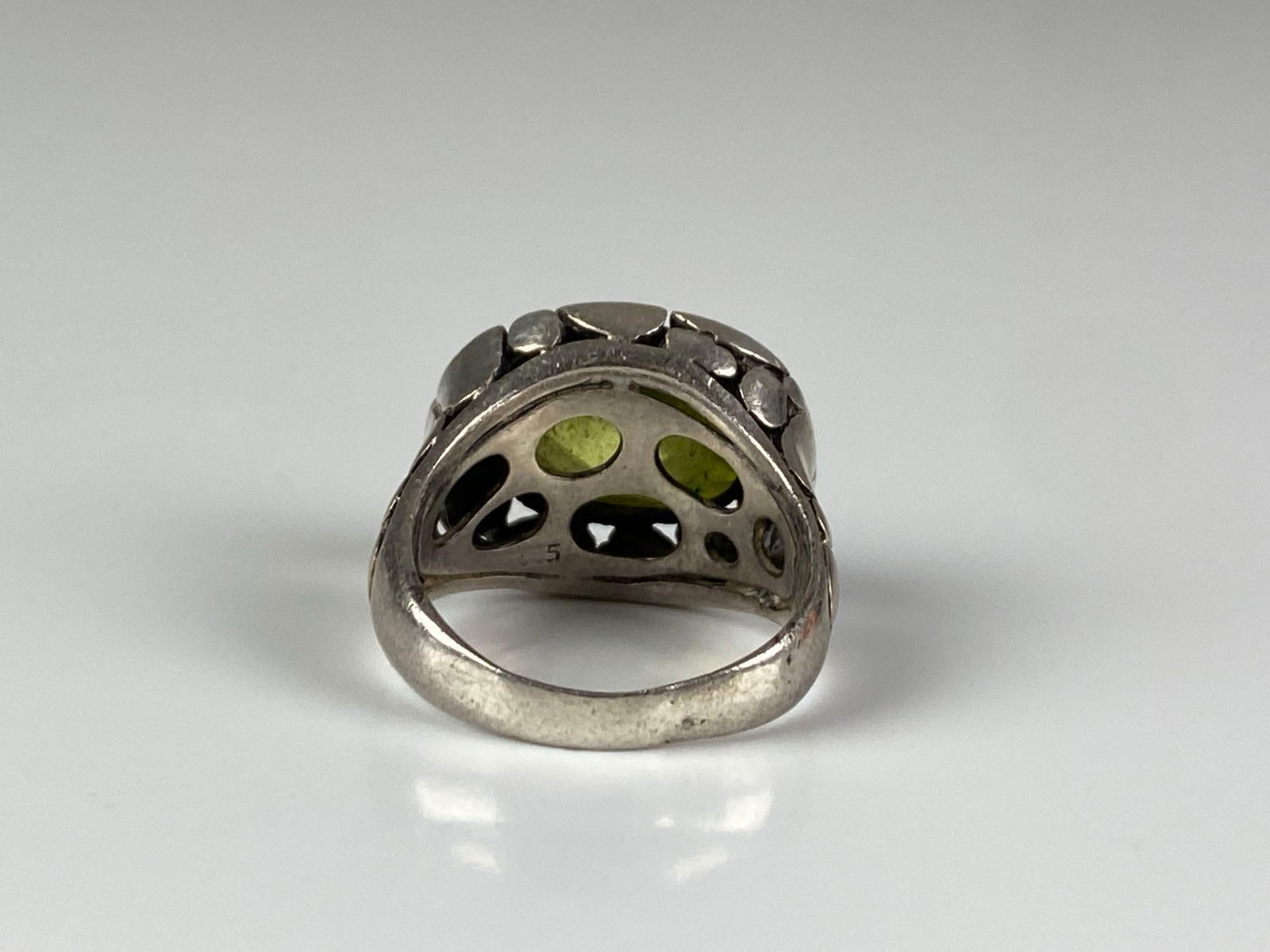 Sterling Silver CZ Ring - 3