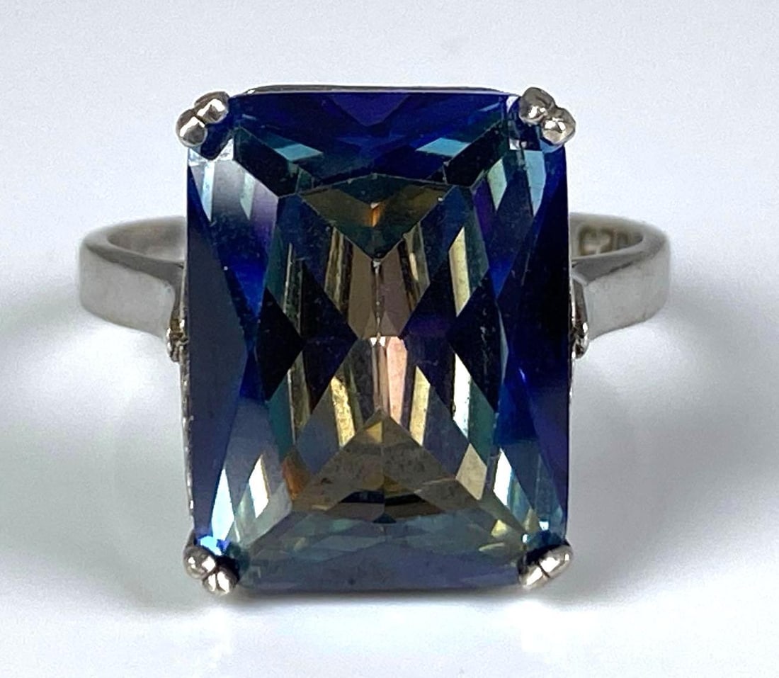 Sterling Silver CZ Ring: In-House Shipping Option: If you would like to use our in-house shipping service, please select “Arrange My Own Shipping” when paying your invoice. After payment, our in-house shipping team wi