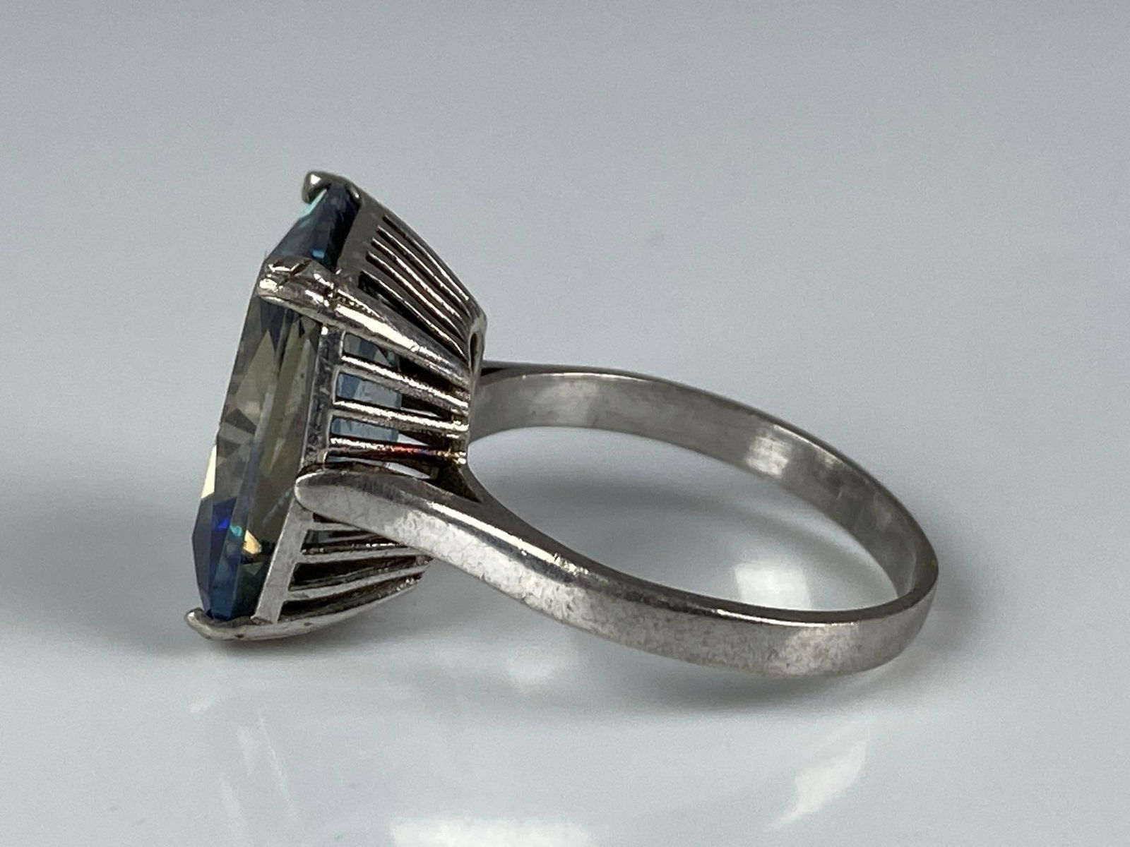 Sterling Silver CZ Ring - 2