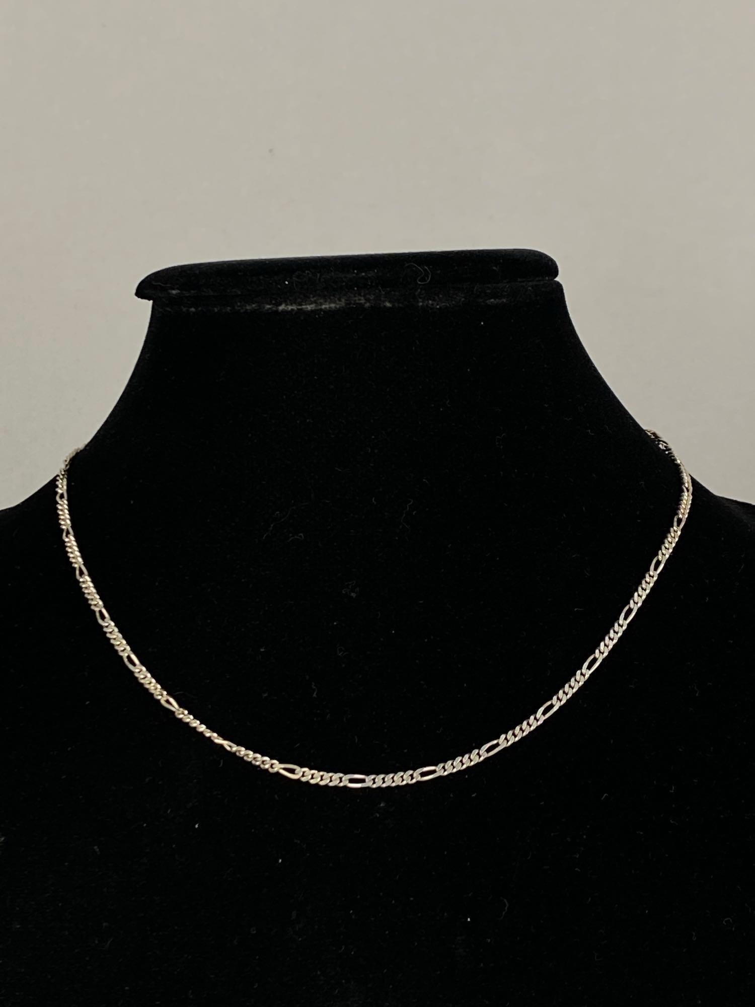 Italian Sterling Silver Figaro Link Chain Necklace: In-House Shipping Option: If you would like to use our in-house shipping service, please select “Arrange My Own Shipping” when paying your invoice. After payment, our in-house shipping team wi