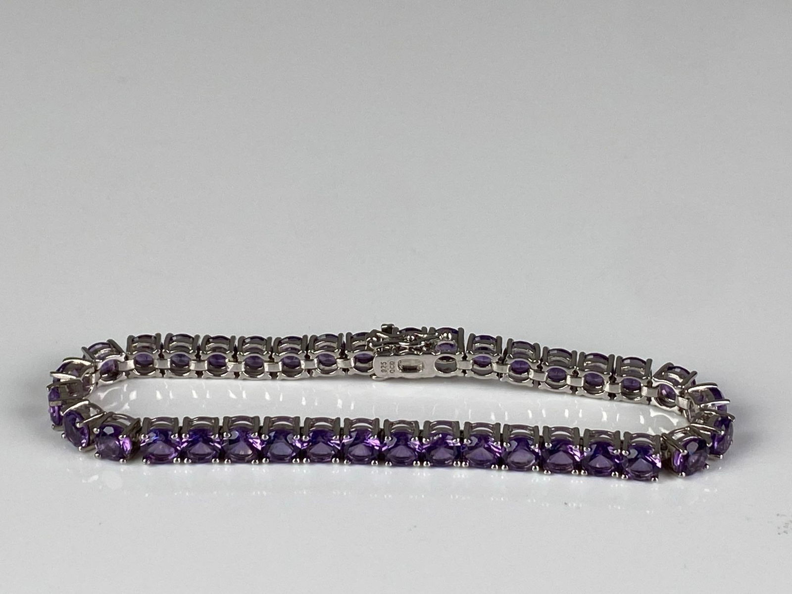 Sterling Silver Amethyst Bracelet: In-House Shipping Option: If you would like to use our in-house shipping service, please select “Arrange My Own Shipping” when paying your invoice. After payment, our in-house shipping team