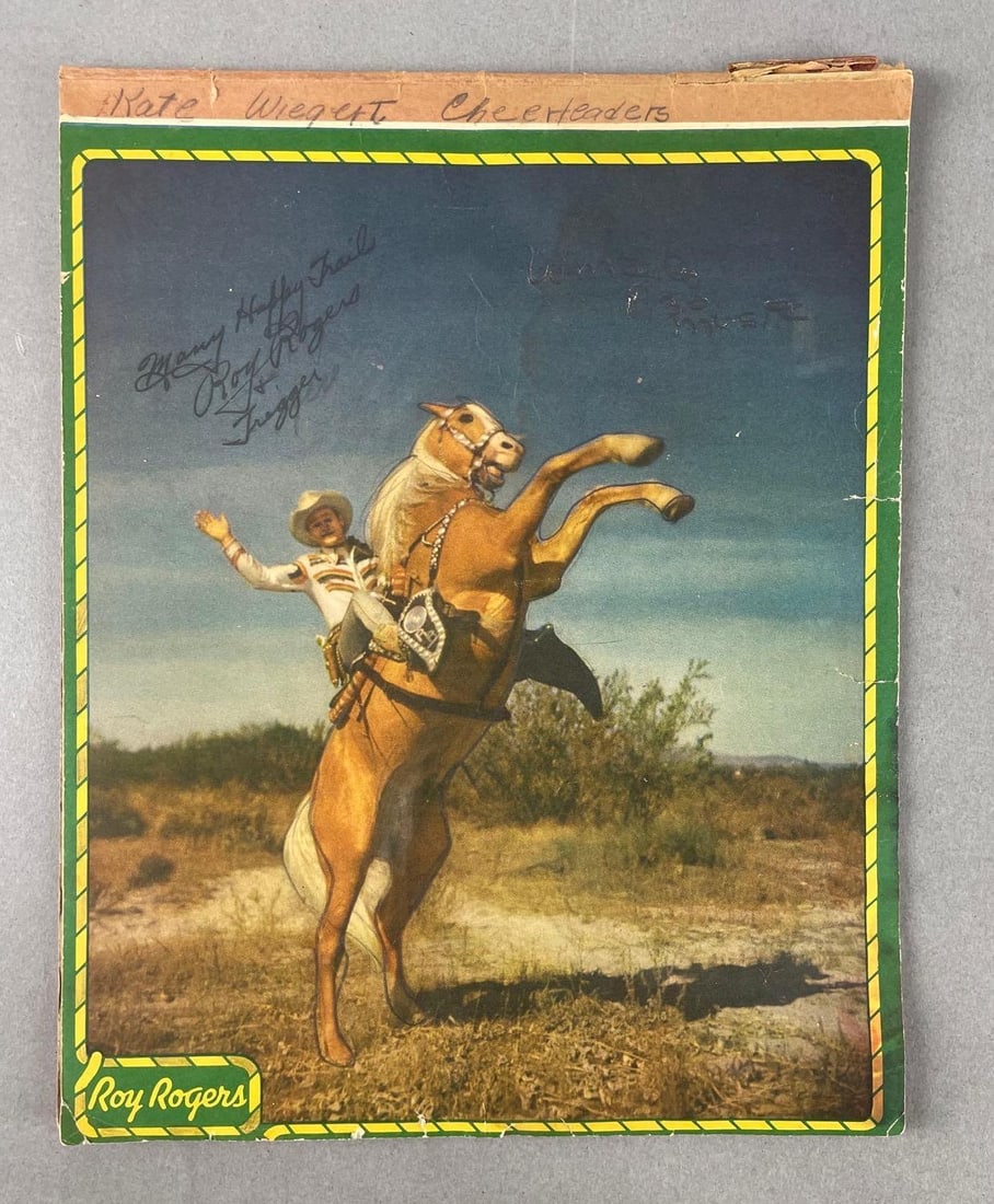 1950s Roy Rogers and Trigger Signed Notebook (1 of 5)