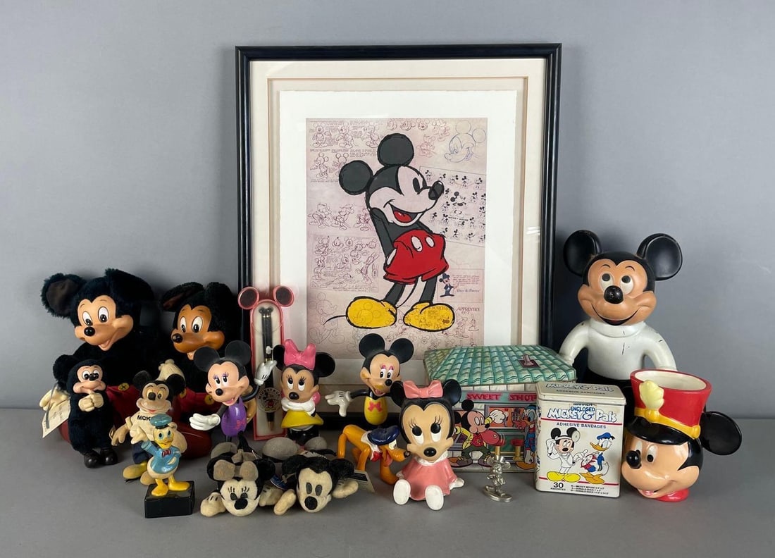 Group of Disney Mickey Mouse Figures and More (1 of 5)