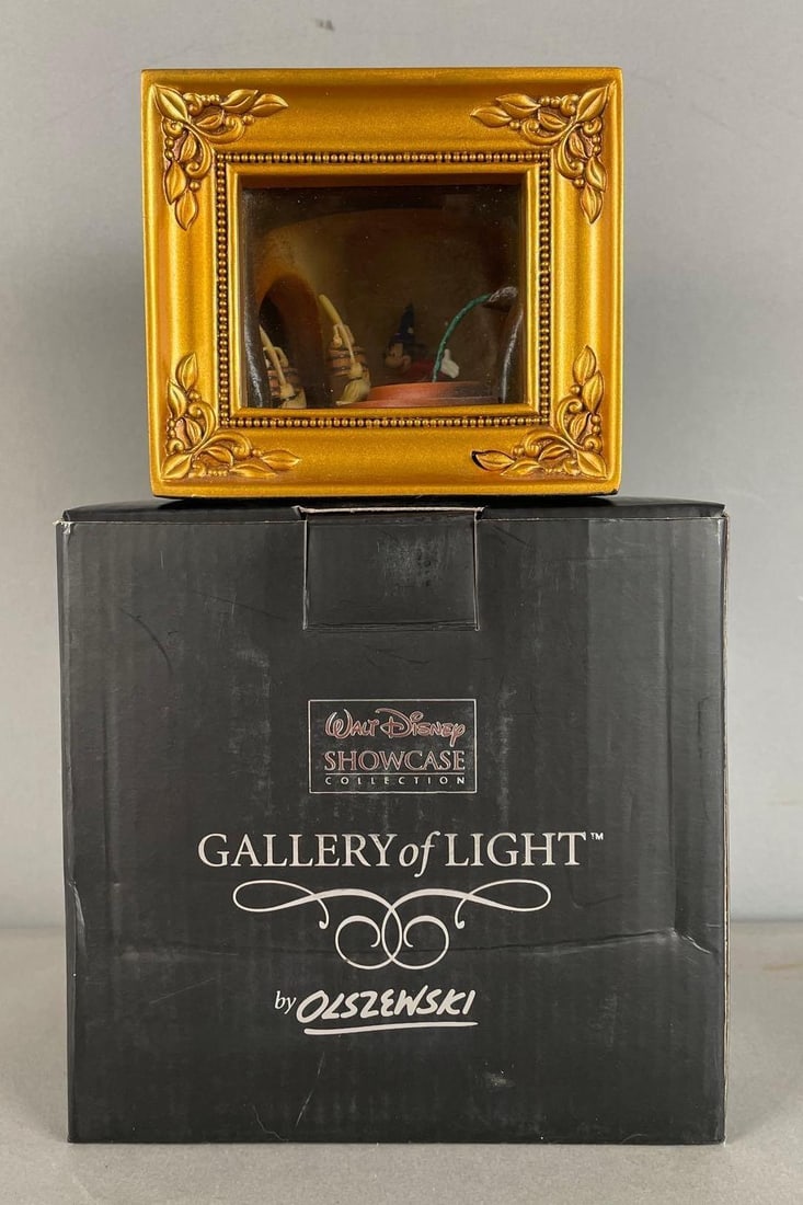 Disney Gallery of Light Apprentice Enchantment Fantasia Shadow Box (1 of 3)