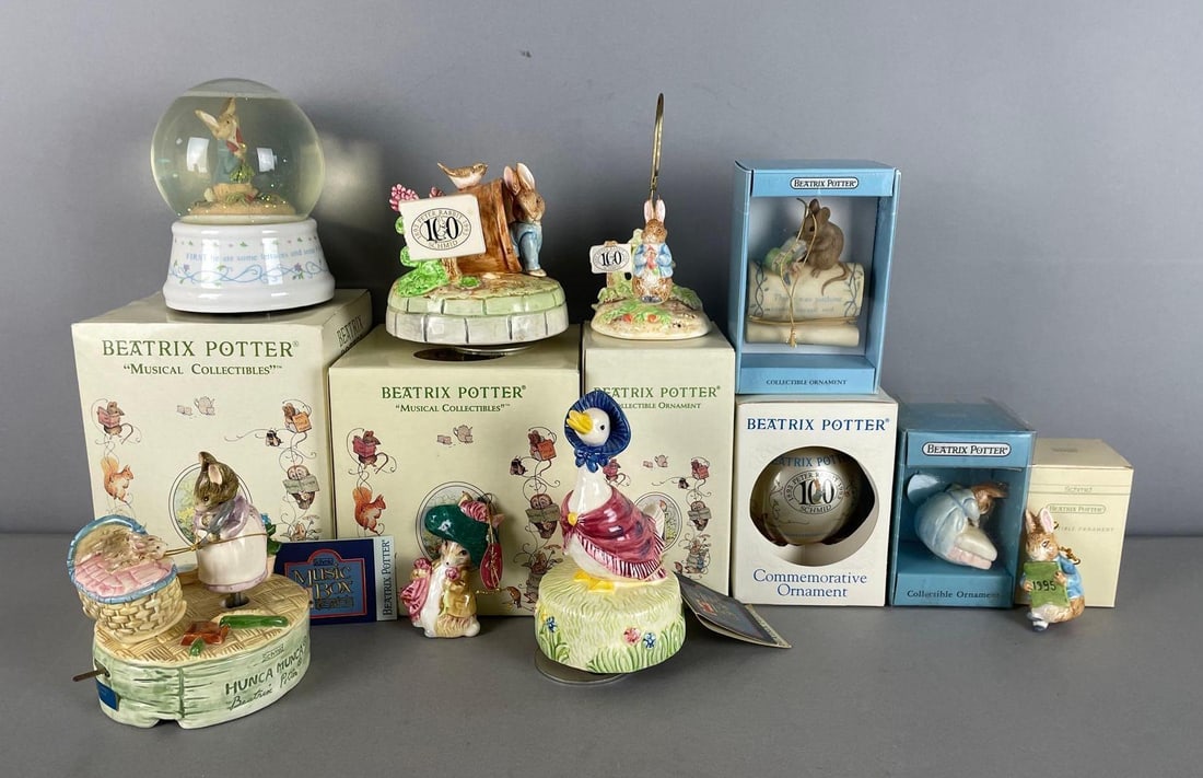 Group of Schmid Beatrix Potter Musical Collectibles and More (1 of 3)
