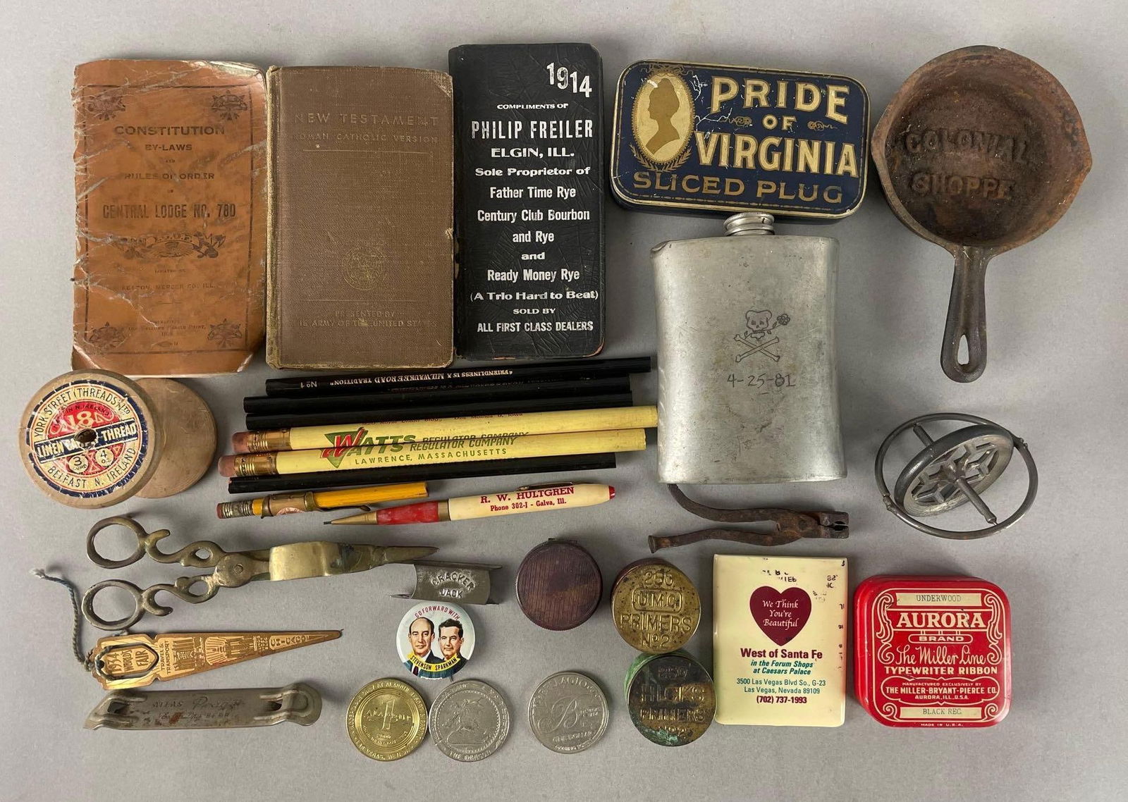 Group of Assorted Vintage Items: In-House Shipping Option: If you would like to use our in-house shipping service, please select “Arrange My Own Shipping” when paying your invoice. After payment, our in-house shipping team wi