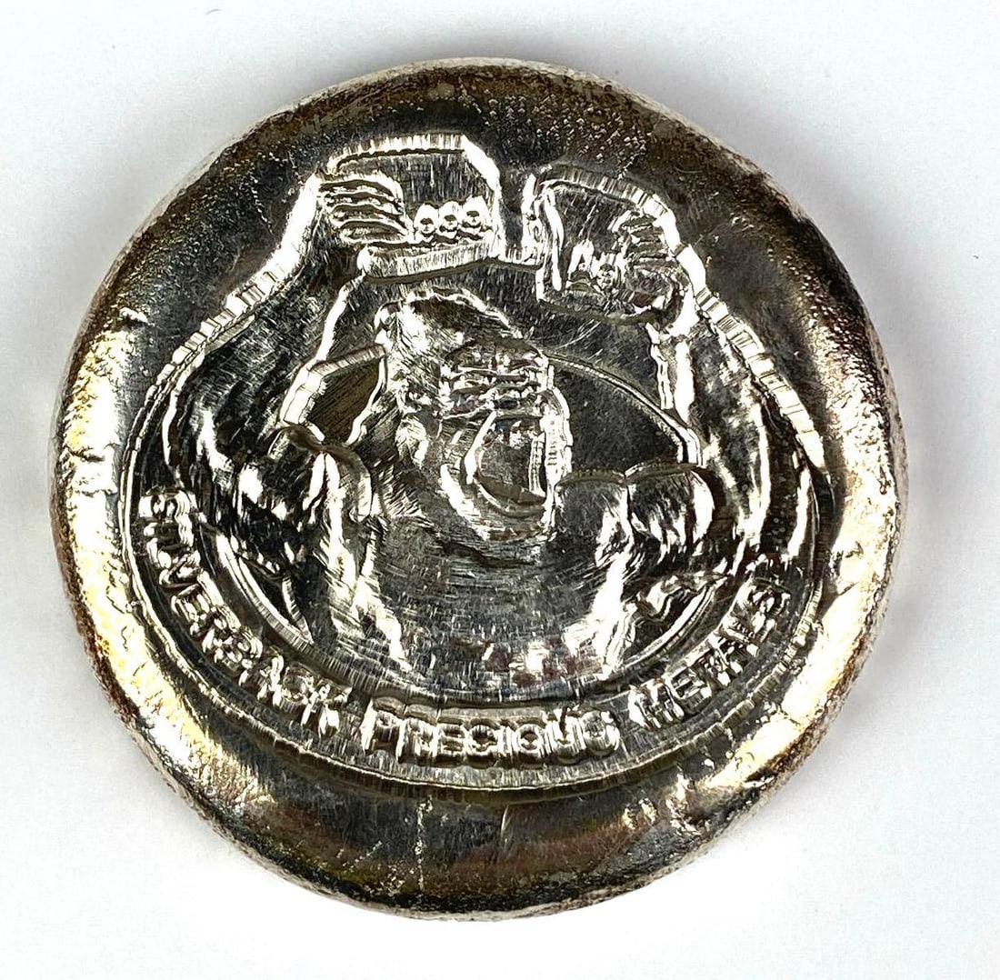 Silverback Precious Metals Silverback 10 oz .999 Fine Silver Round (1 of 2)