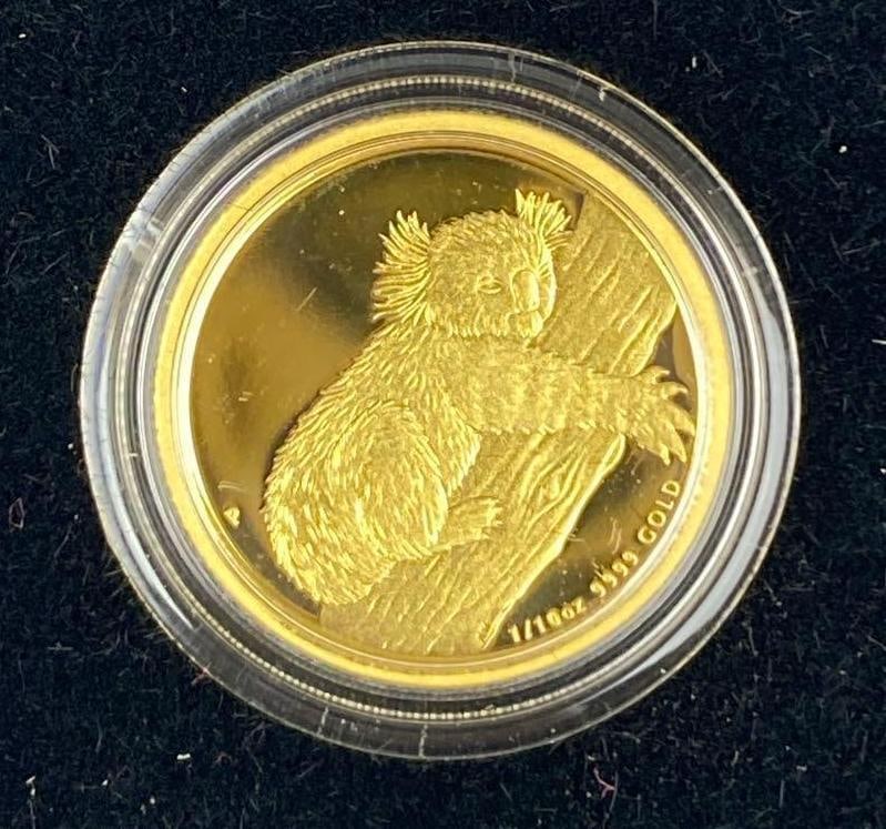 The Perth Mint 2012 Australia $15 Koala 1/10th oz 9999 Fine Gold Proof Coin (1 of 5)