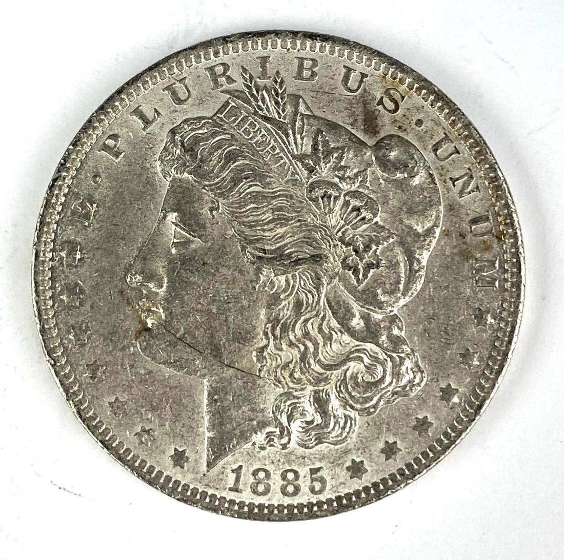1885 O US Morgan Silver Dollar (1 of 2)