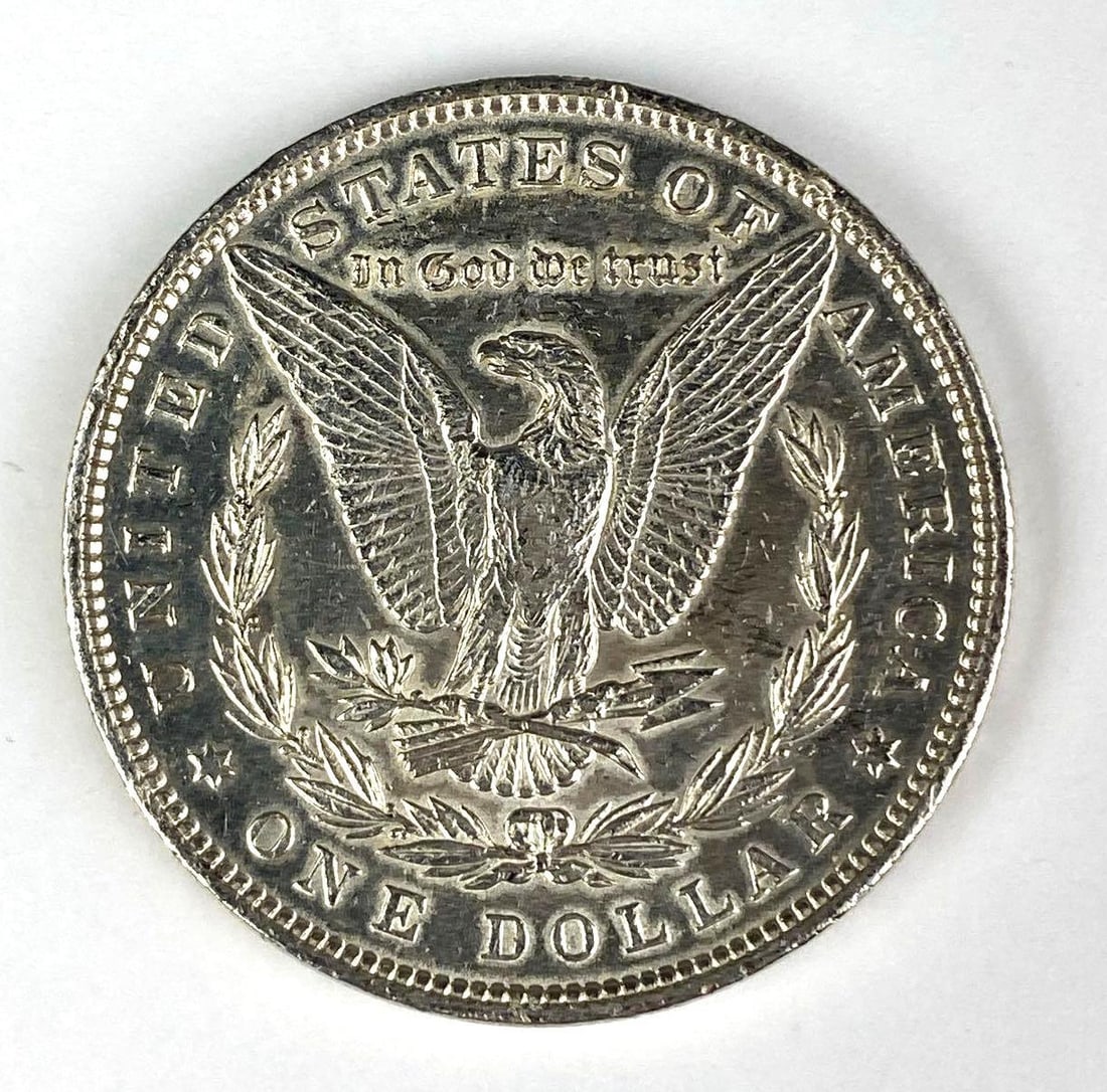 1897 US Morgan Silver Dollar - 2