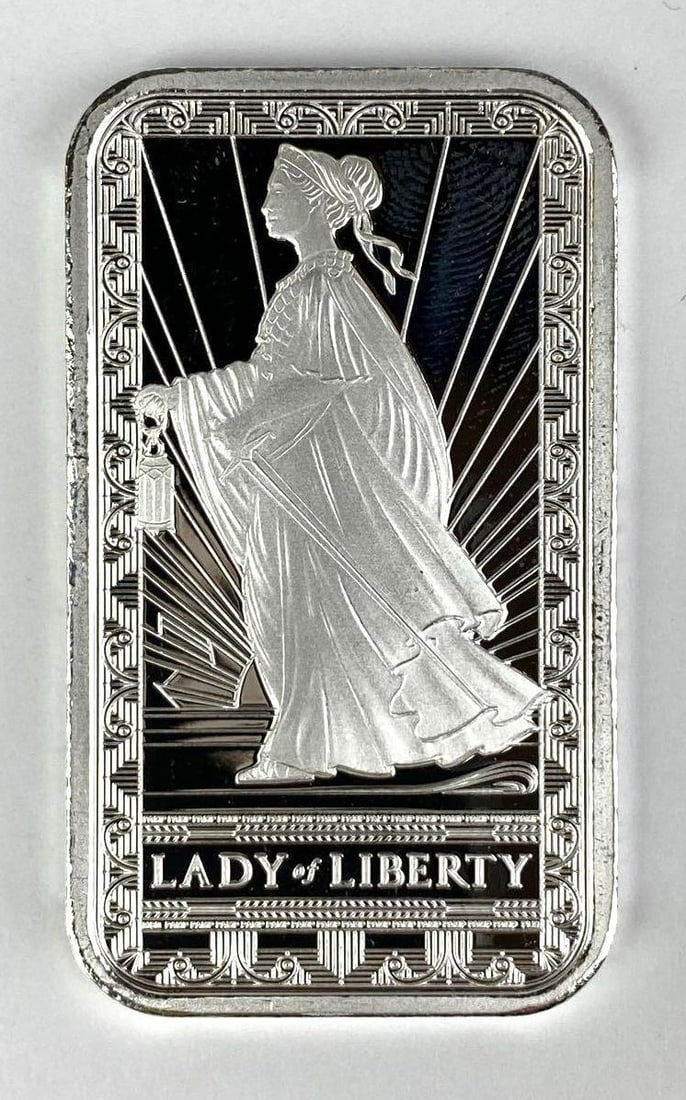 PAMP Suisse Lady of Liberty 1 oz 999.0 Fine Silver Ingot/ Bar: In-House Shipping Option: If you would like to use our in-house shipping service, please select “Arrange My Own Shipping” when paying your invoice. After payment, our in-house shipping team wi