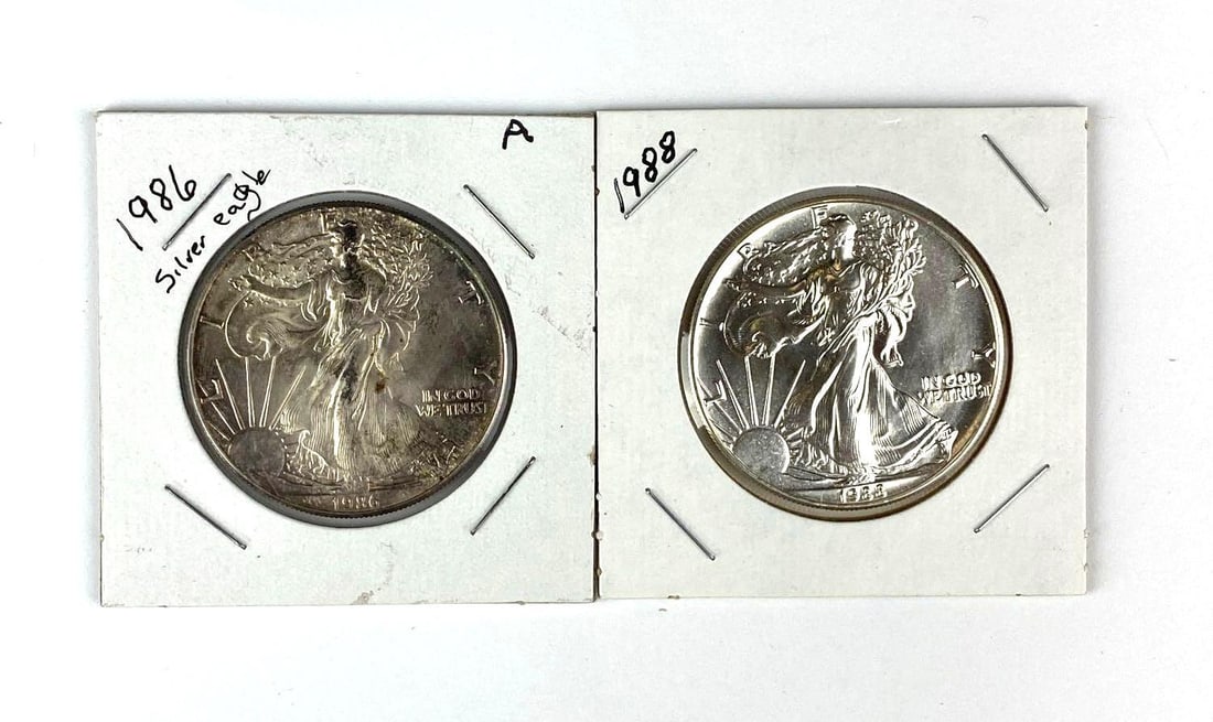 Group of 2 US Mint $1 American Silver Eagle 1 oz .999 Fine Silver Dollar: In-House Shipping Option: If you would like to use our in-house shipping service, please select “Arrange My Own Shipping” when paying your invoice. After payment, our in-house shipping team wi