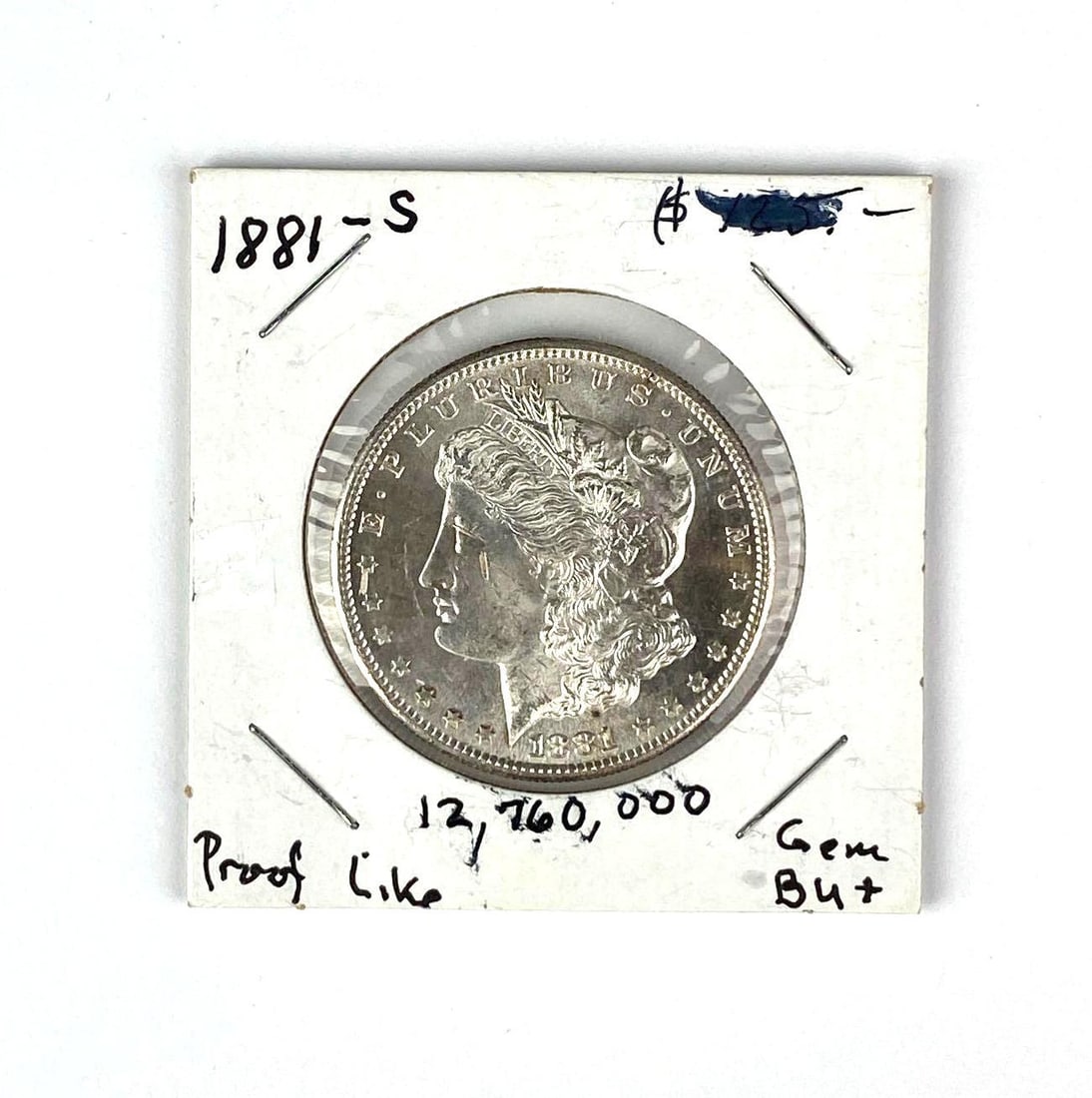 1881 S US Morgan Silver Dollar: In-House Shipping Option: If you would like to use our in-house shipping service, please select “Arrange My Own Shipping” when paying your invoice. After payment, our in-house shipping team wi