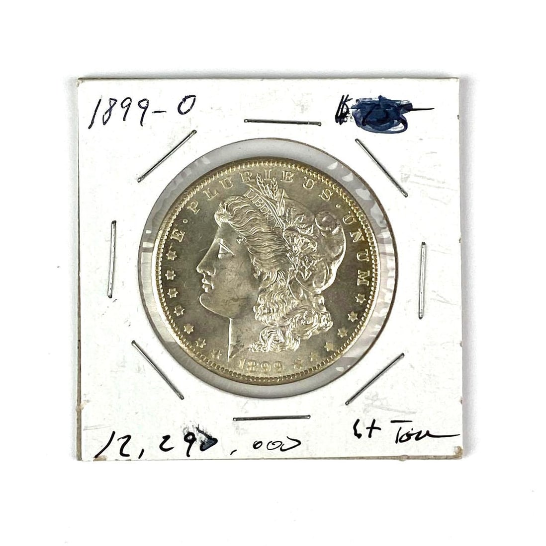 1899 O US Morgan Silver Dollar: In-House Shipping Option: If you would like to use our in-house shipping service, please select “Arrange My Own Shipping” when paying your invoice. After payment, our in-house shipping team wi